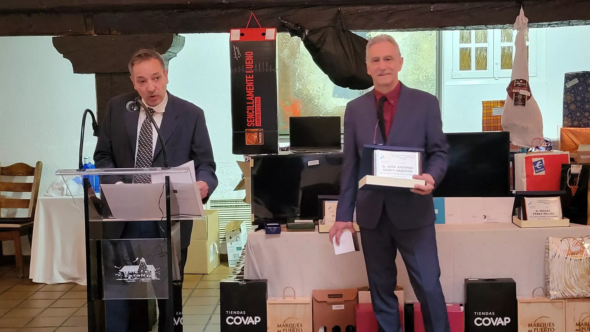 Rogelio López y José Luis Laborda