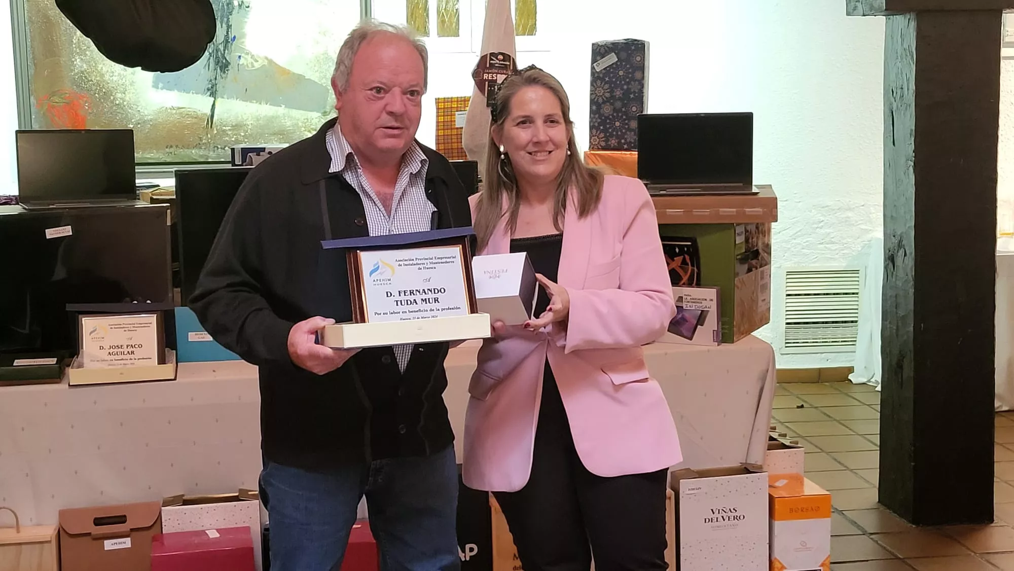 Fernando Tuda y Mar Paños