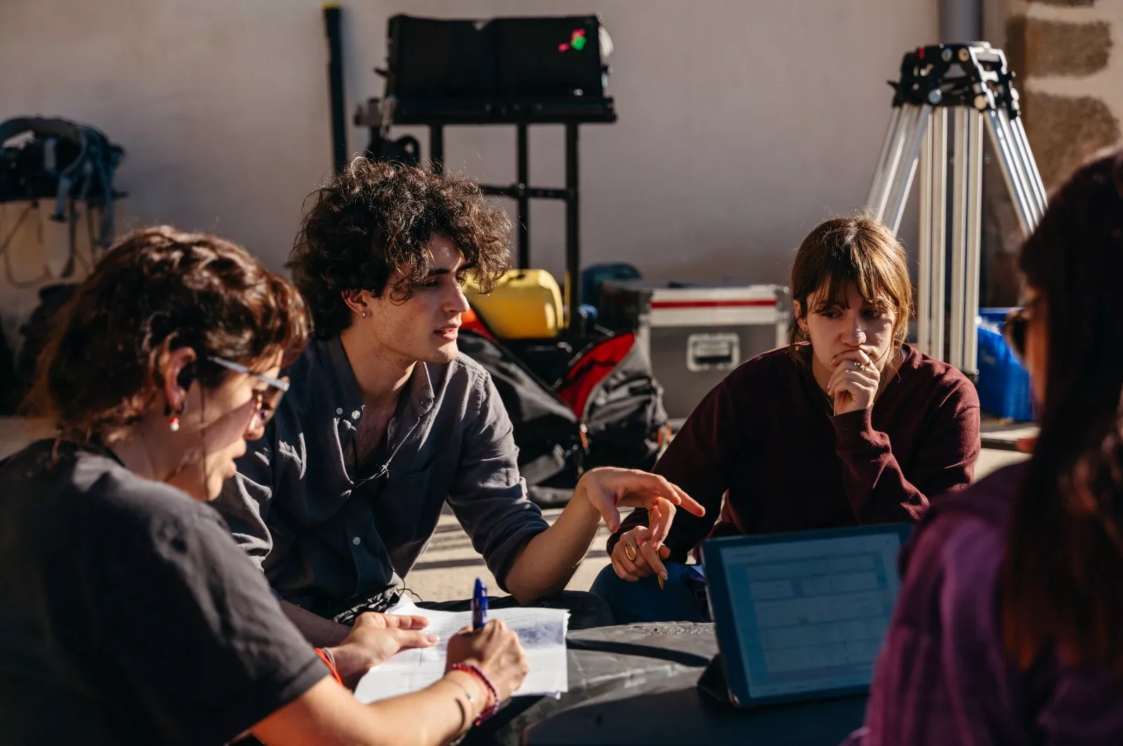 Rodaje de Sacra Lunaria