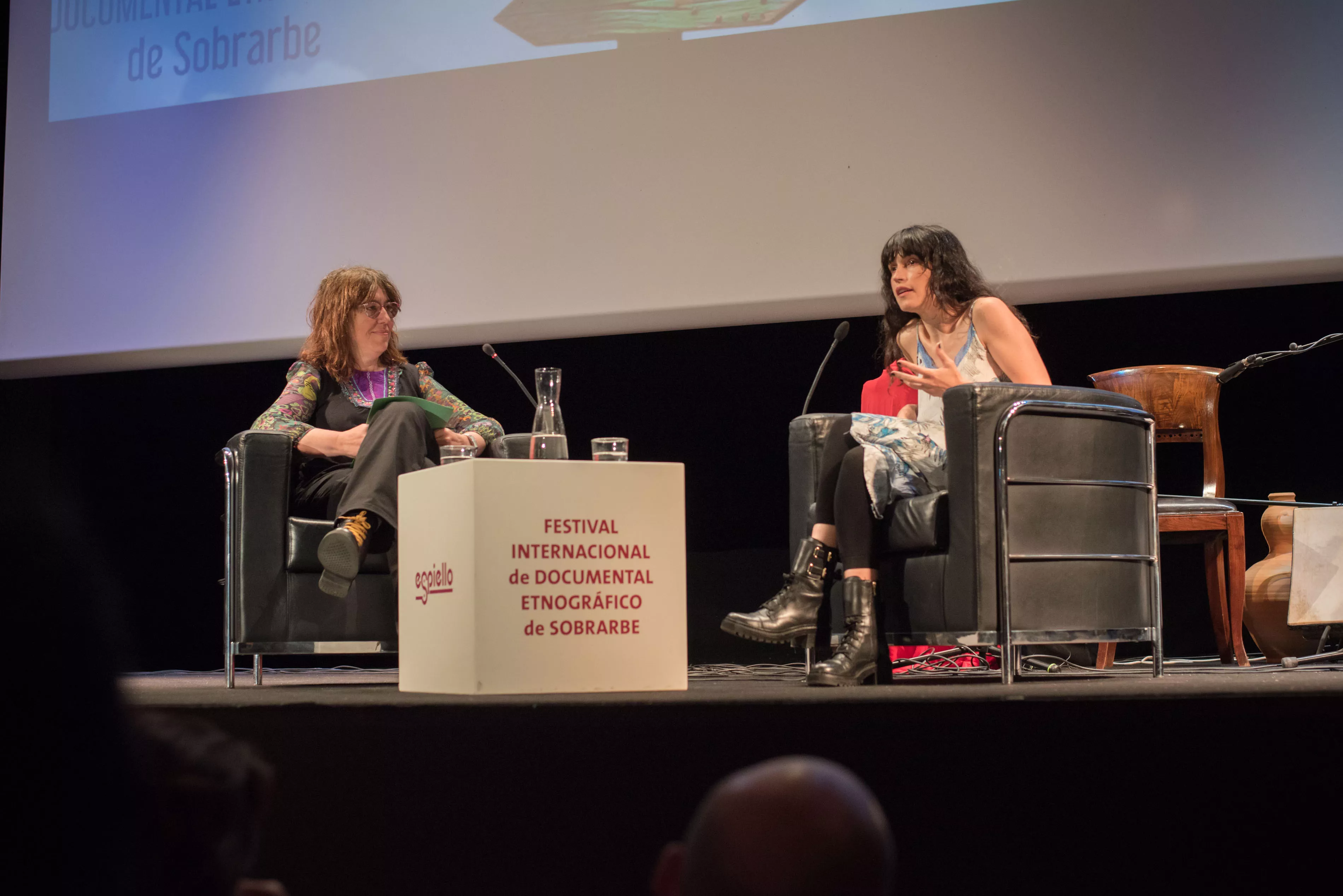 Entrega de premios de Espiello. Entrevista con Nerea Barros