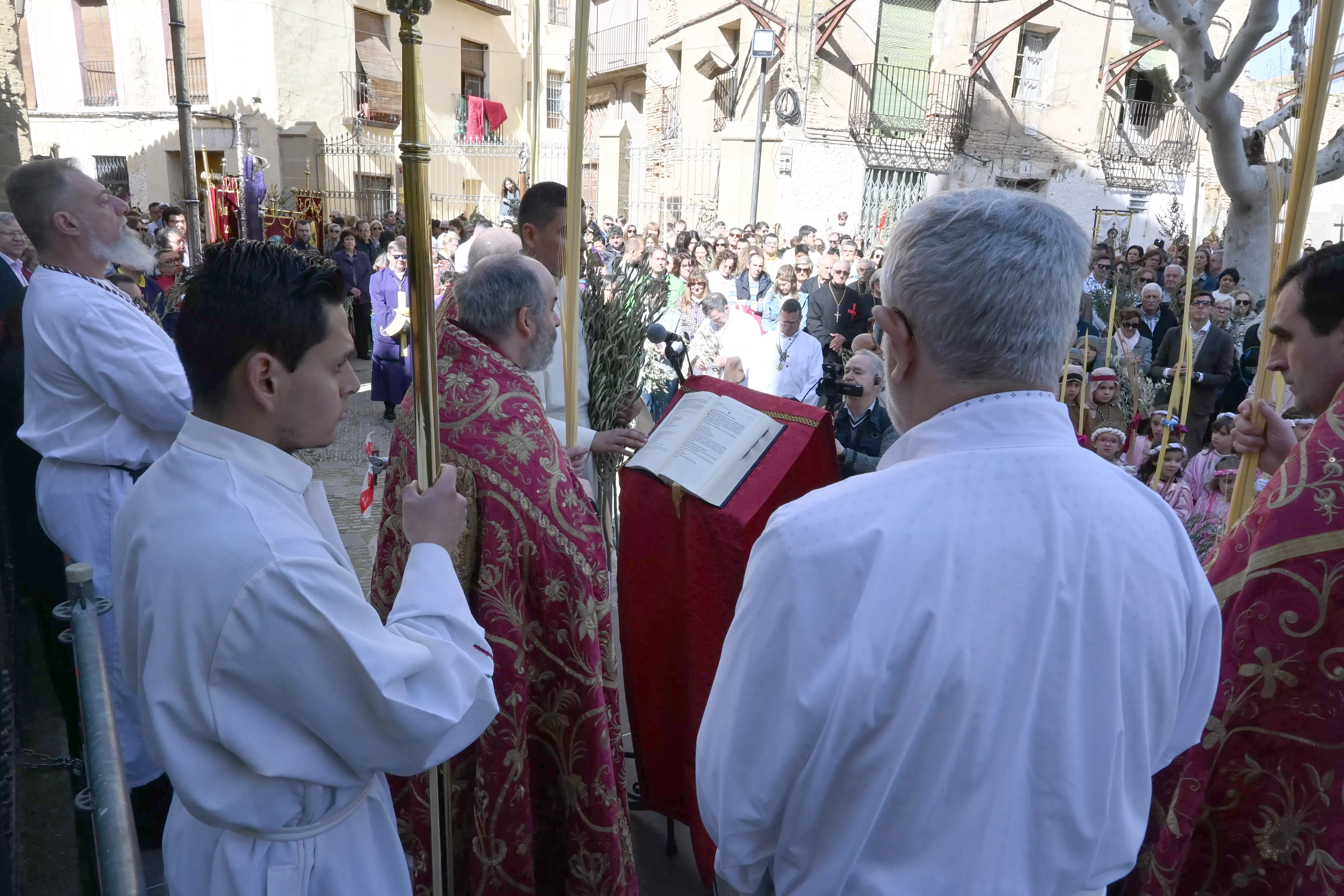 Domingo de Ramos en Huesca. Foto Carlos Jalle