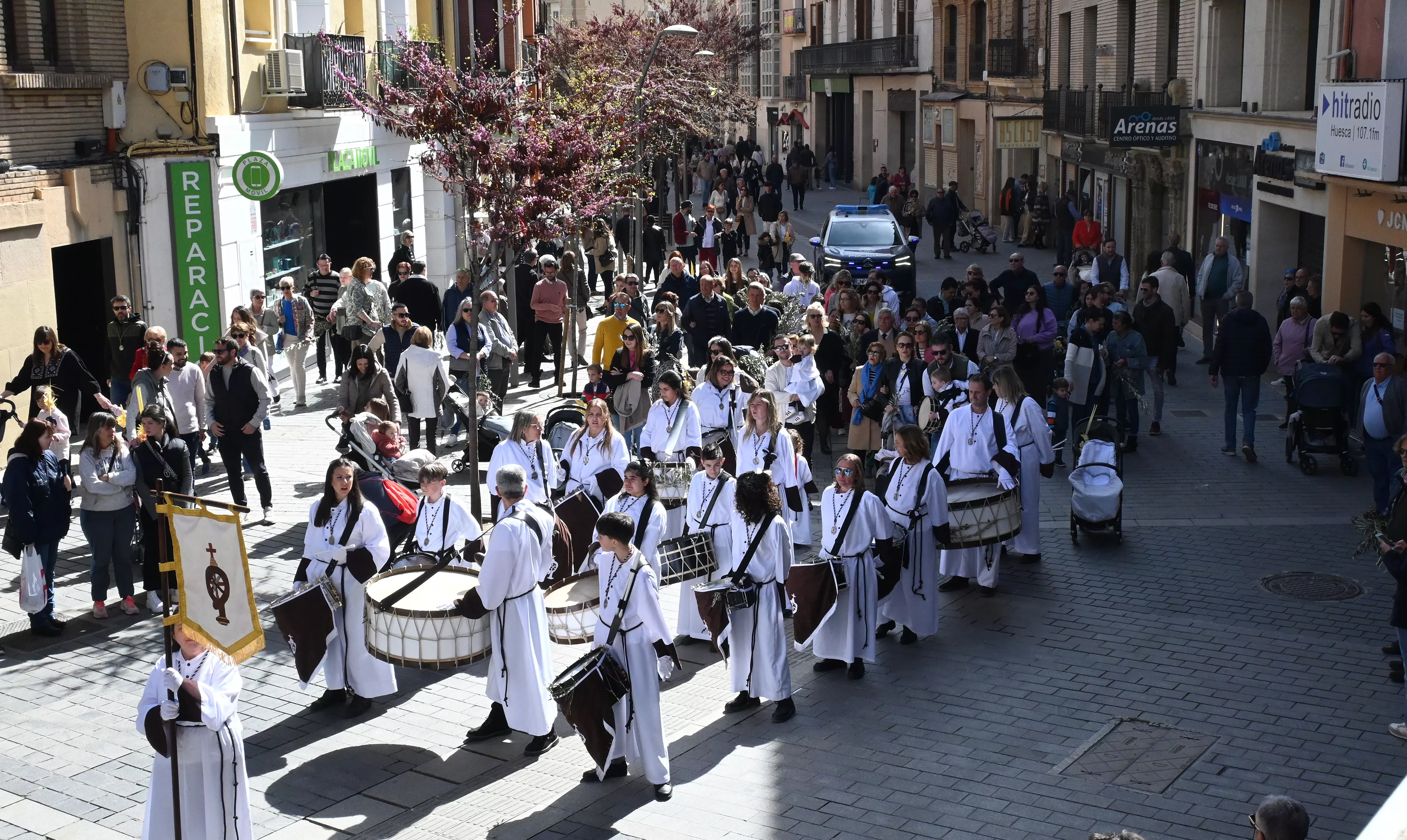 Domingo de Ramos en Huesca. Foto Carlos Jalle