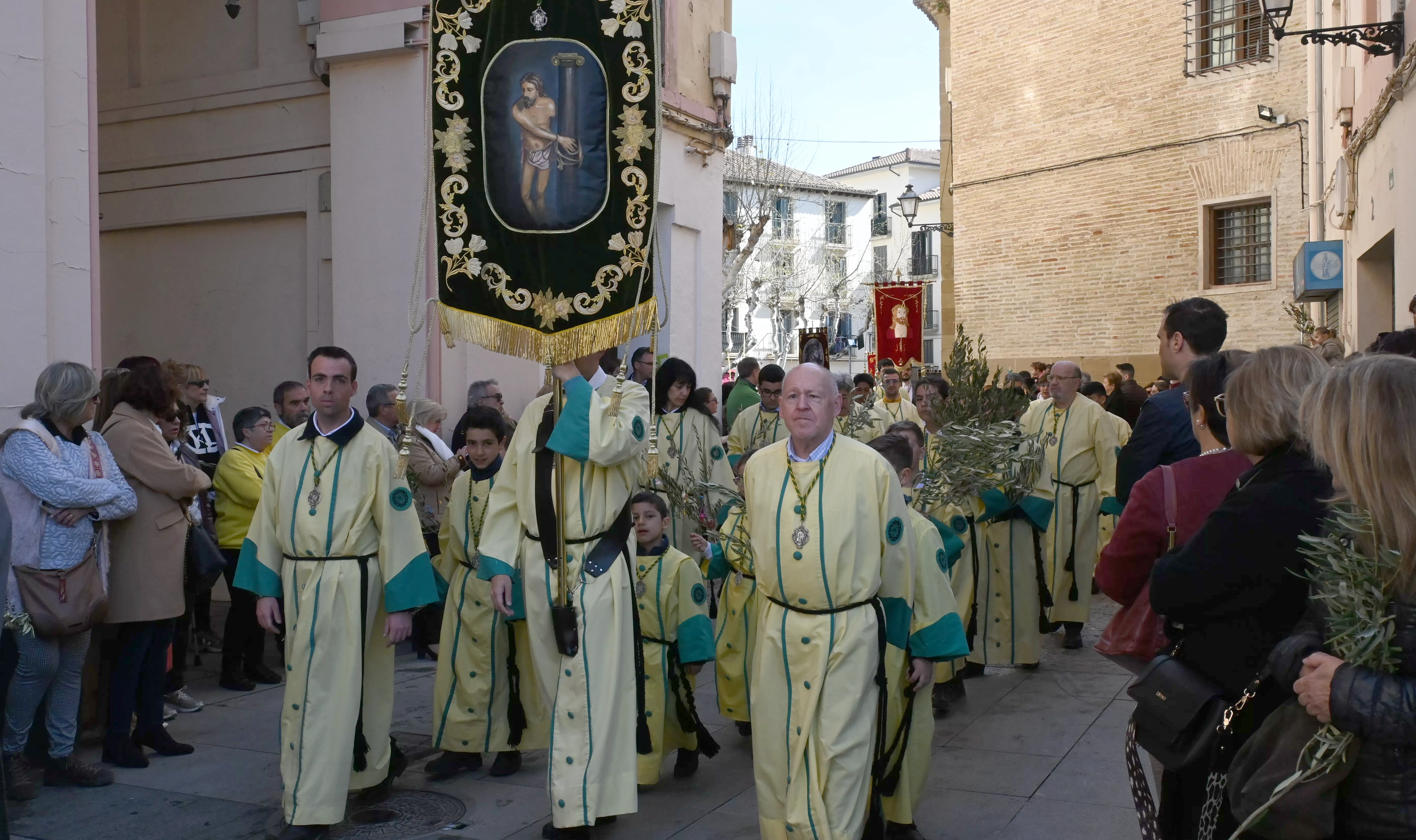 Domingo de Ramos en Huesca. Foto Carlos Jalle
