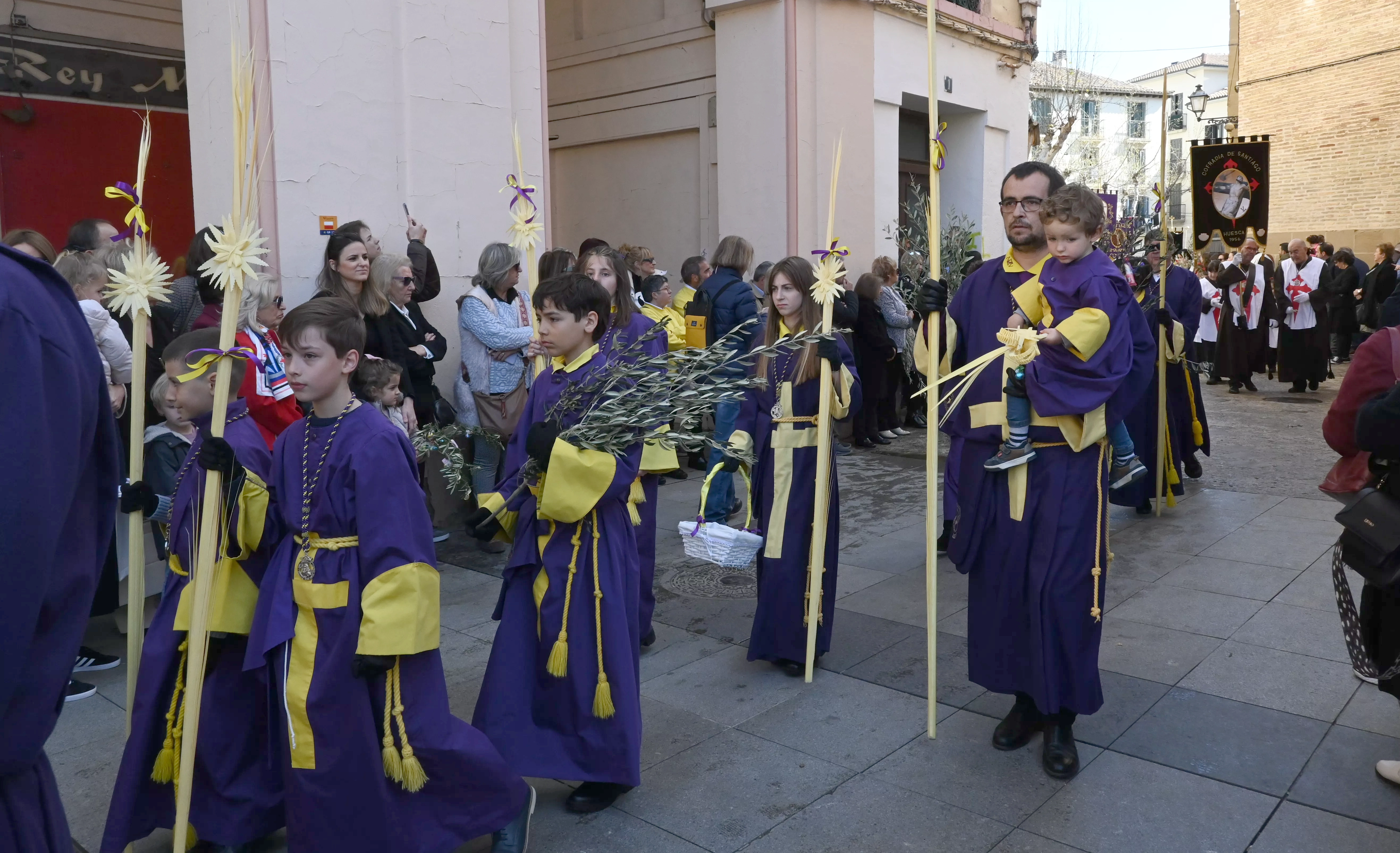 Domingo de Ramos en Huesca. Foto Carlos Jalle