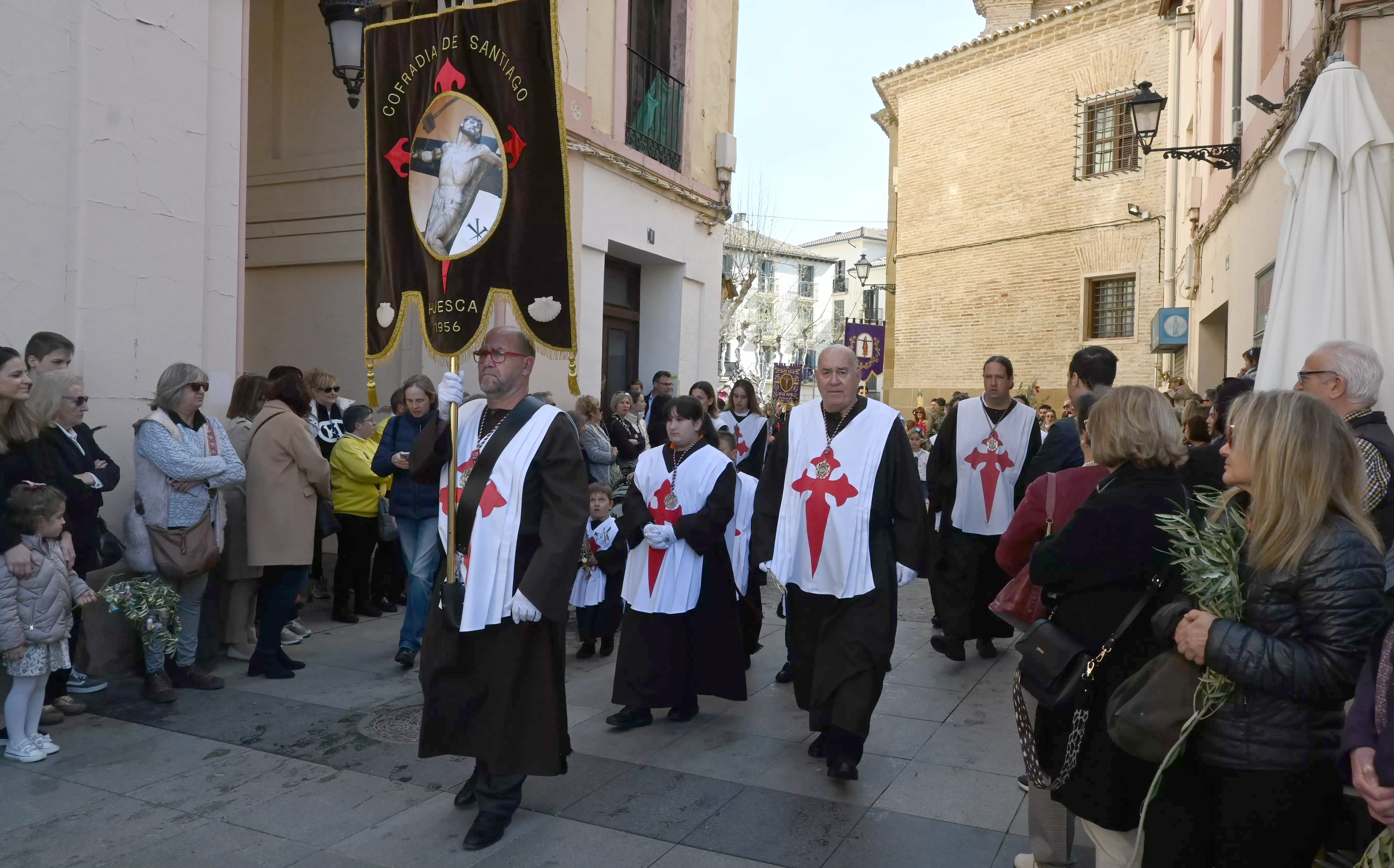 Domingo de Ramos en Huesca. Foto Carlos Jalle