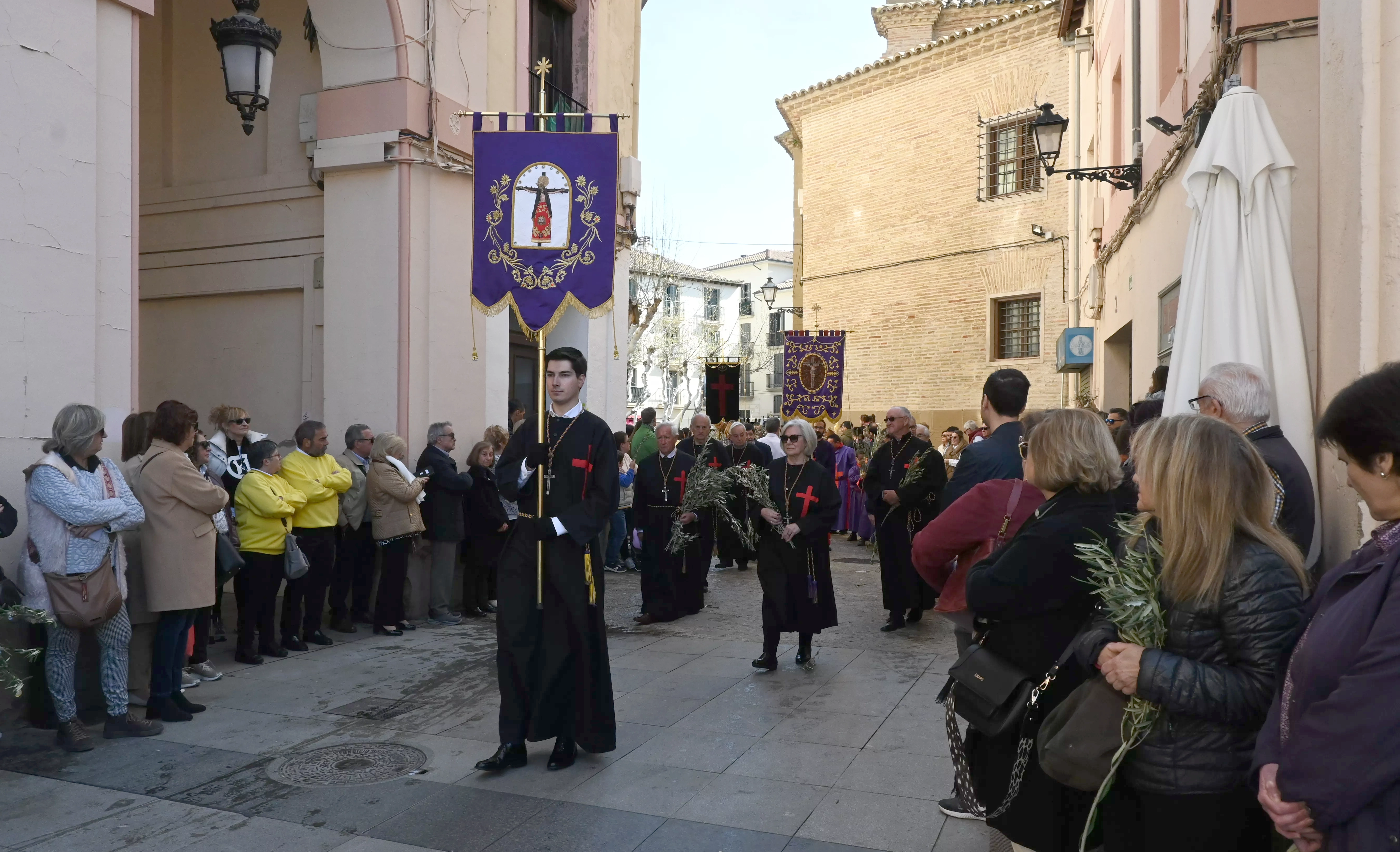 Domingo de Ramos en Huesca. Foto Carlos Jalle