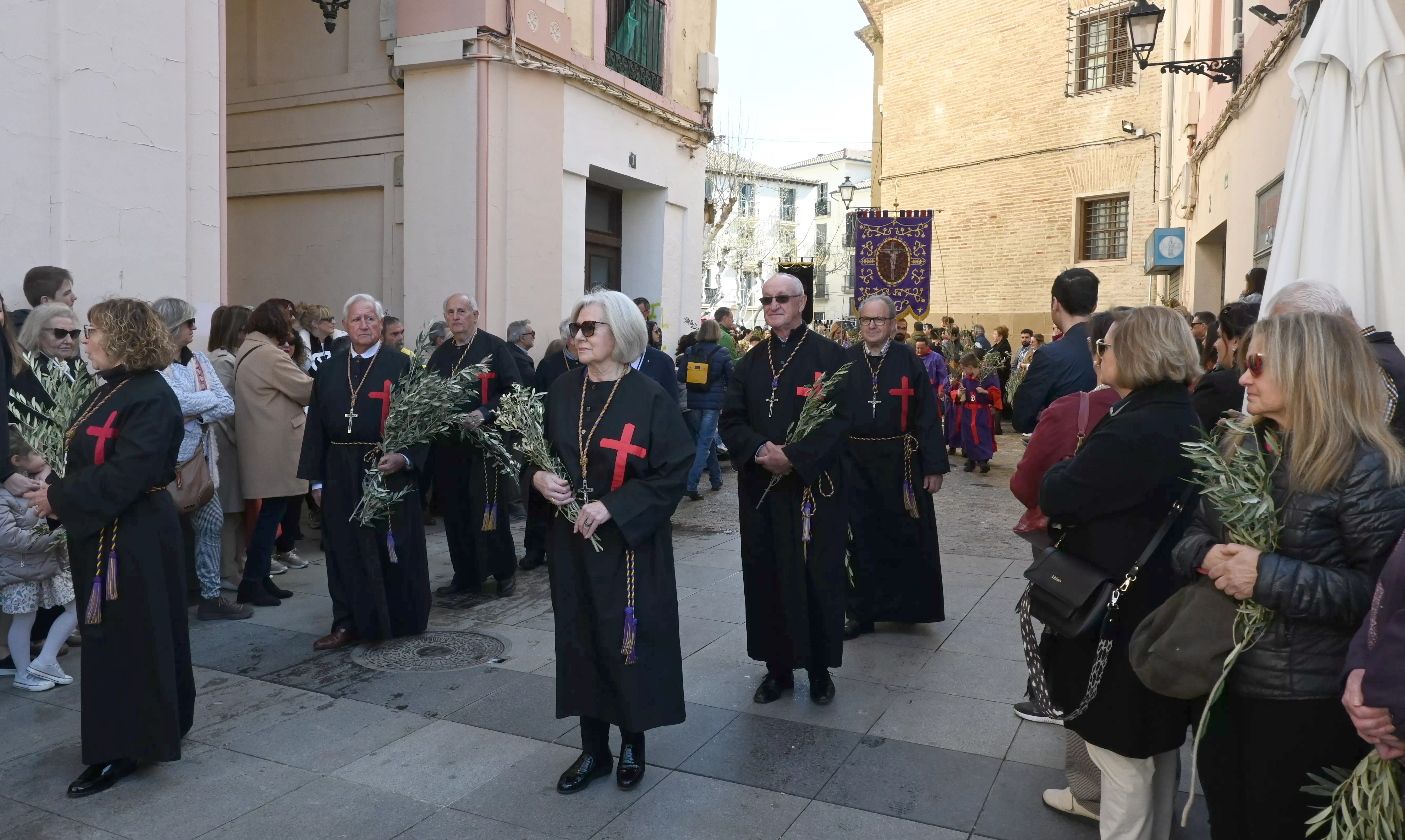 Domingo de Ramos en Huesca. Foto Carlos Jalle