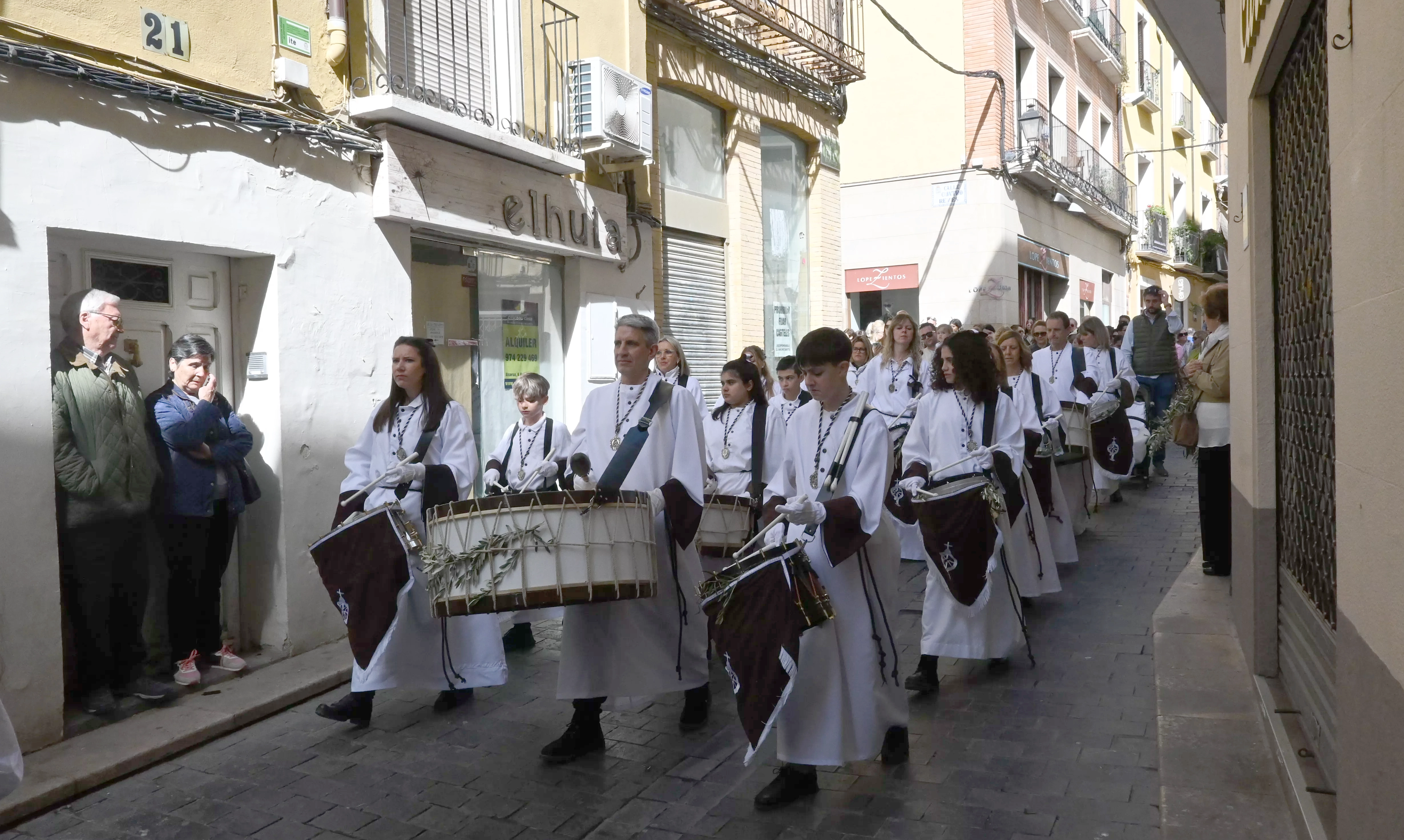 Domingo de Ramos en Huesca. Foto Carlos Jalle