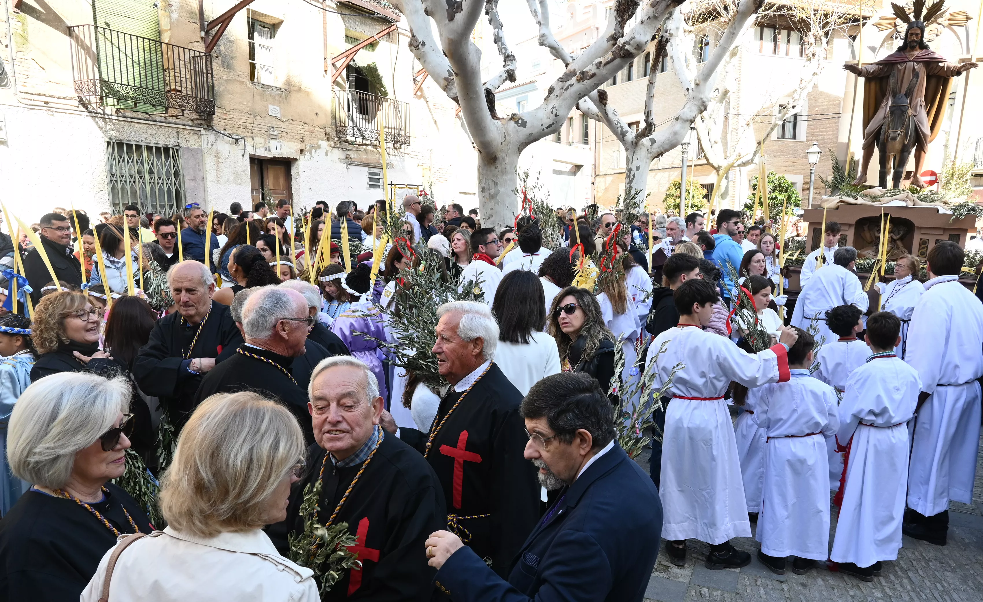 Domingo de Ramos en Huesca. Foto Carlos Jalle