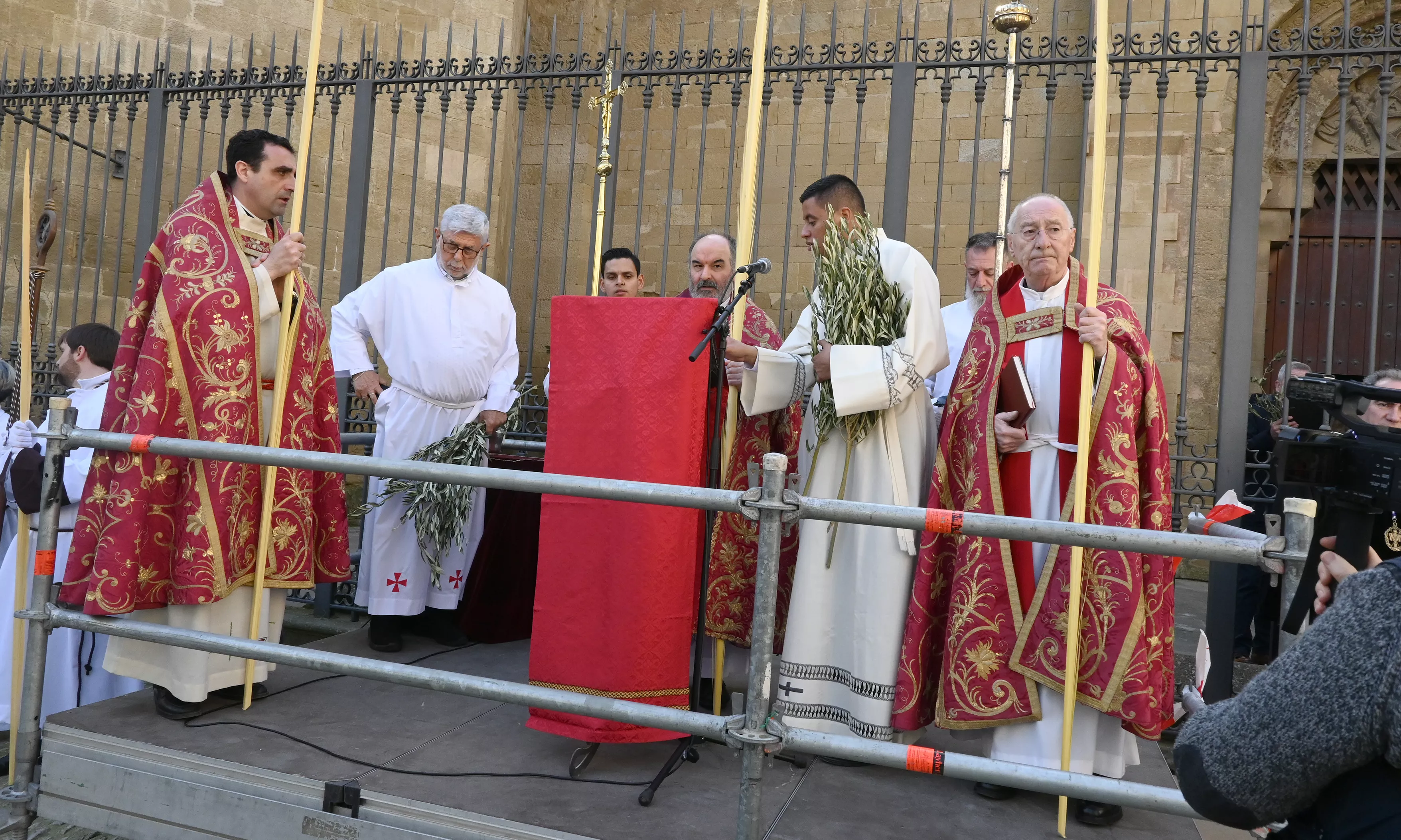 Domingo de Ramos en Huesca. Foto Carlos Jalle