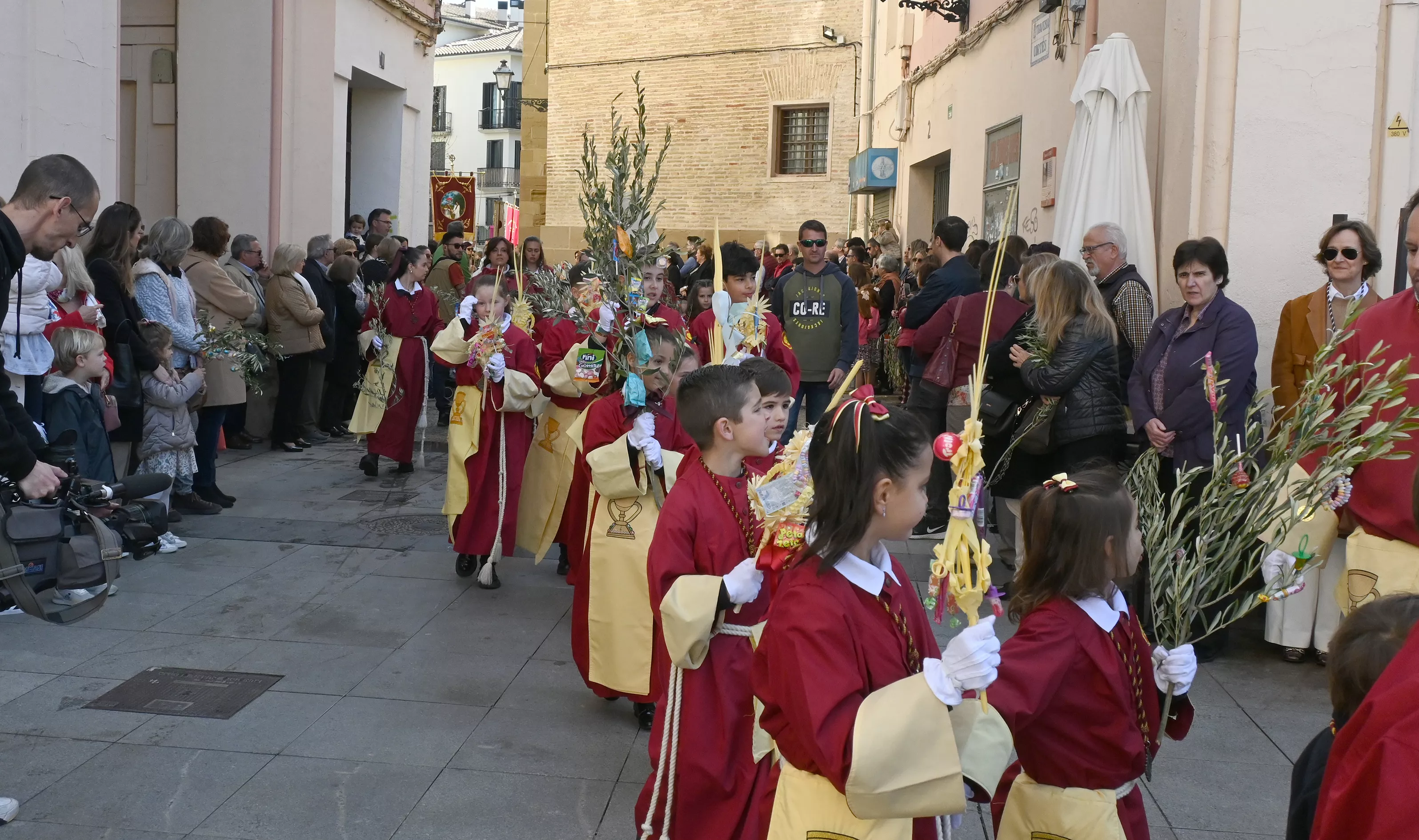 Domingo de Ramos en Huesca. Foto Carlos Jalle