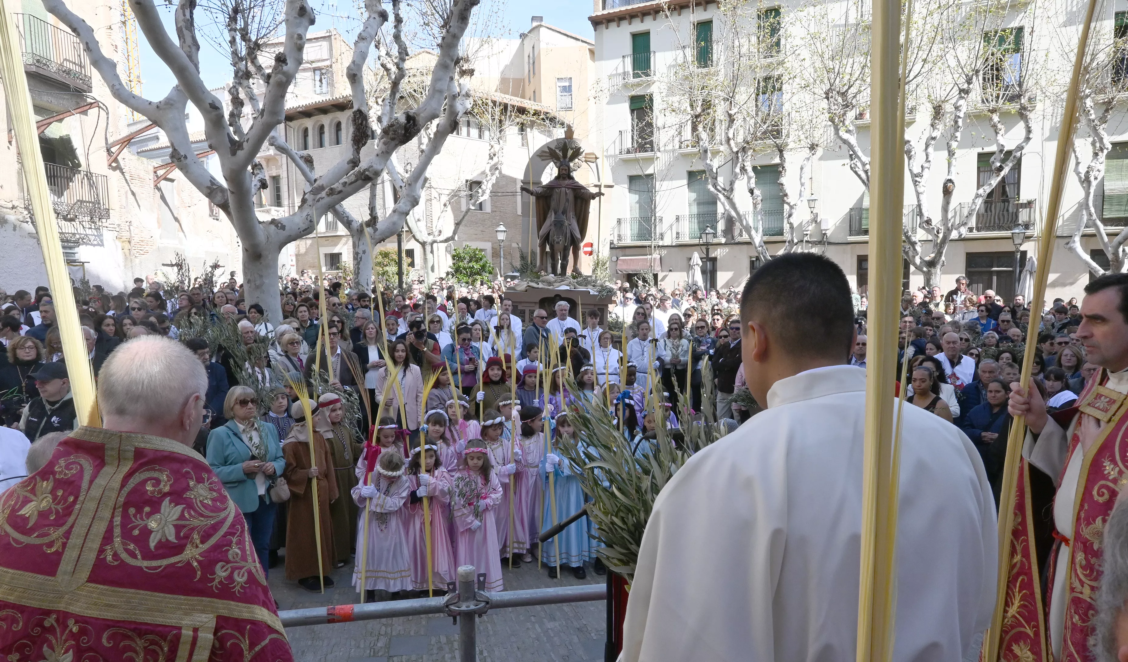 Domingo de Ramos en Huesca. Foto Carlos Jalle