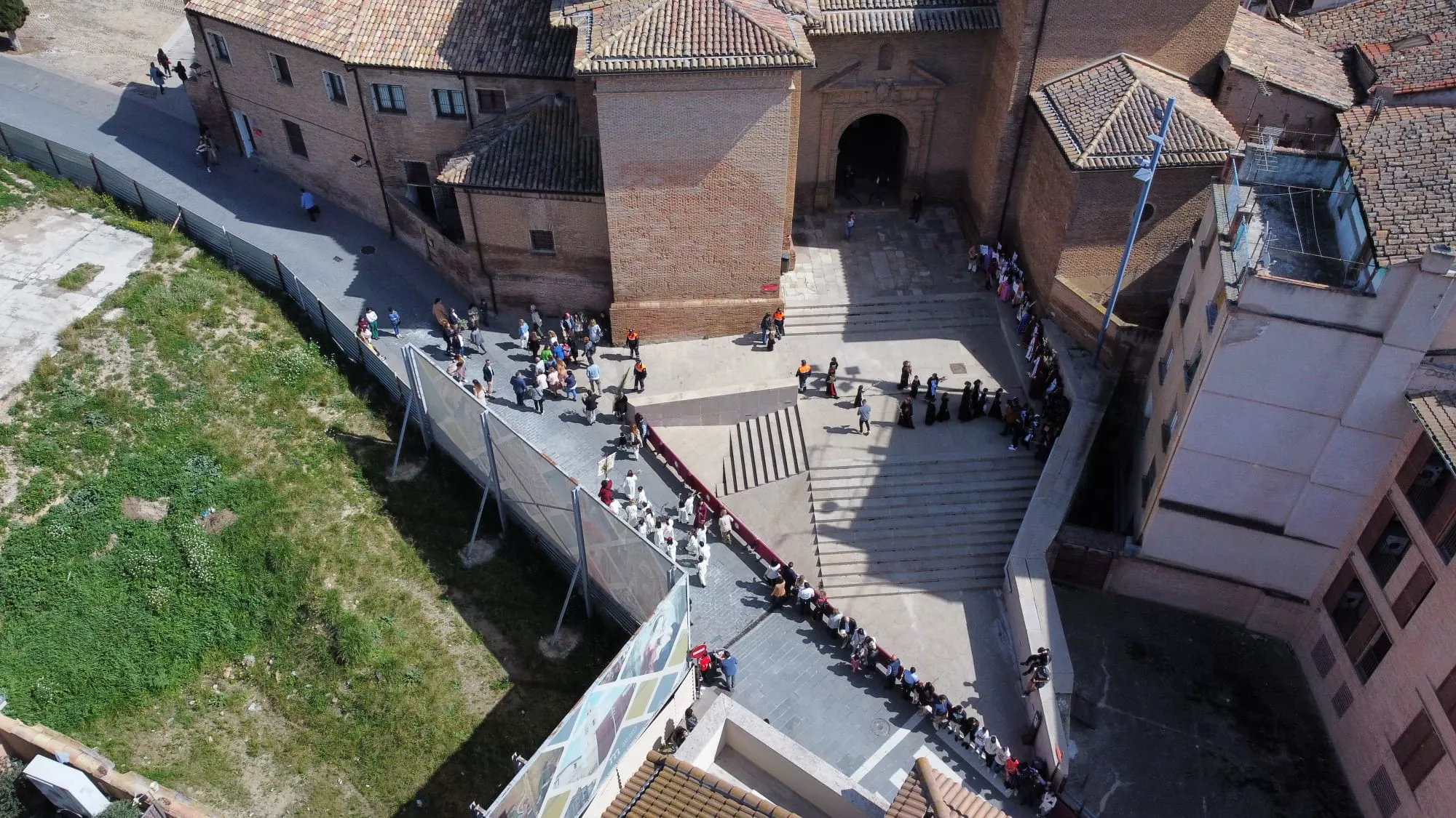 Procesión del Domingo de Ramos en Barbastro.