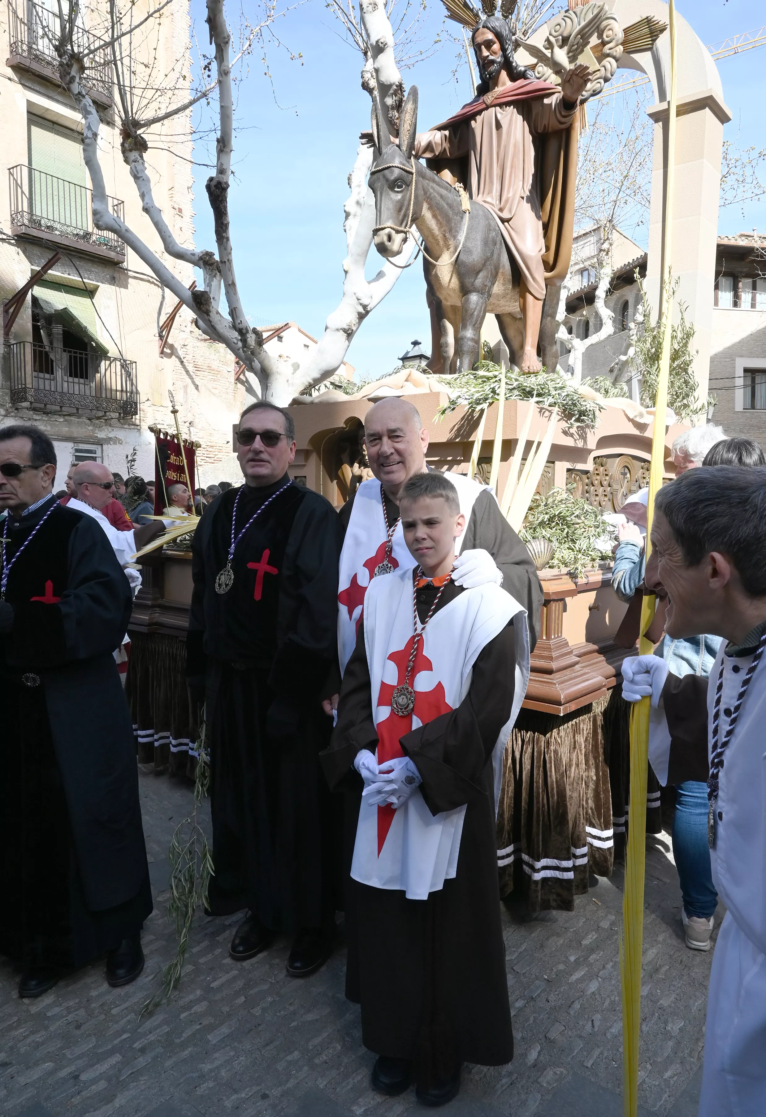 Domingo de Ramos en Huesca. Foto Carlos Jalle