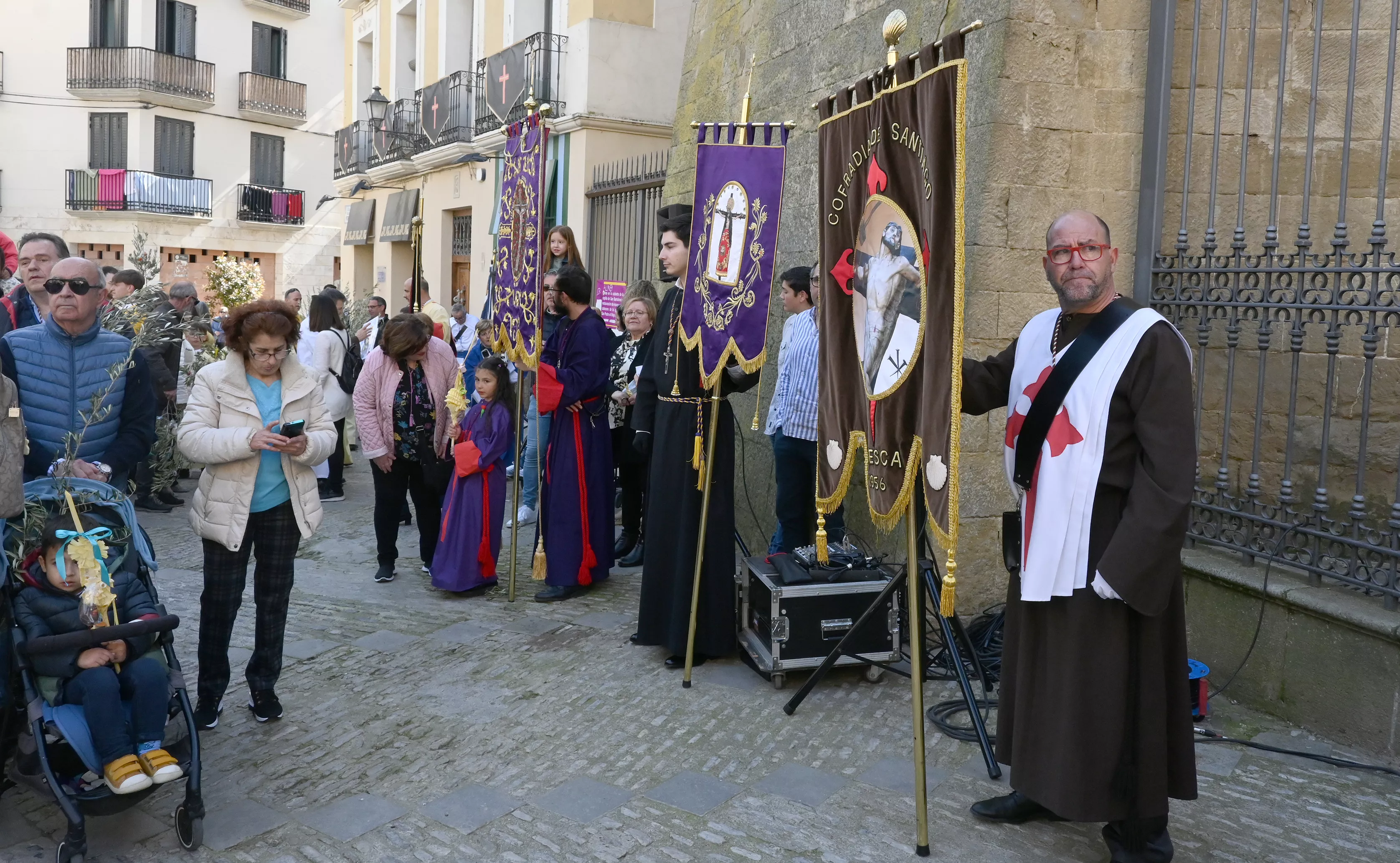 Domingo de Ramos en Huesca. Foto Carlos Jalle