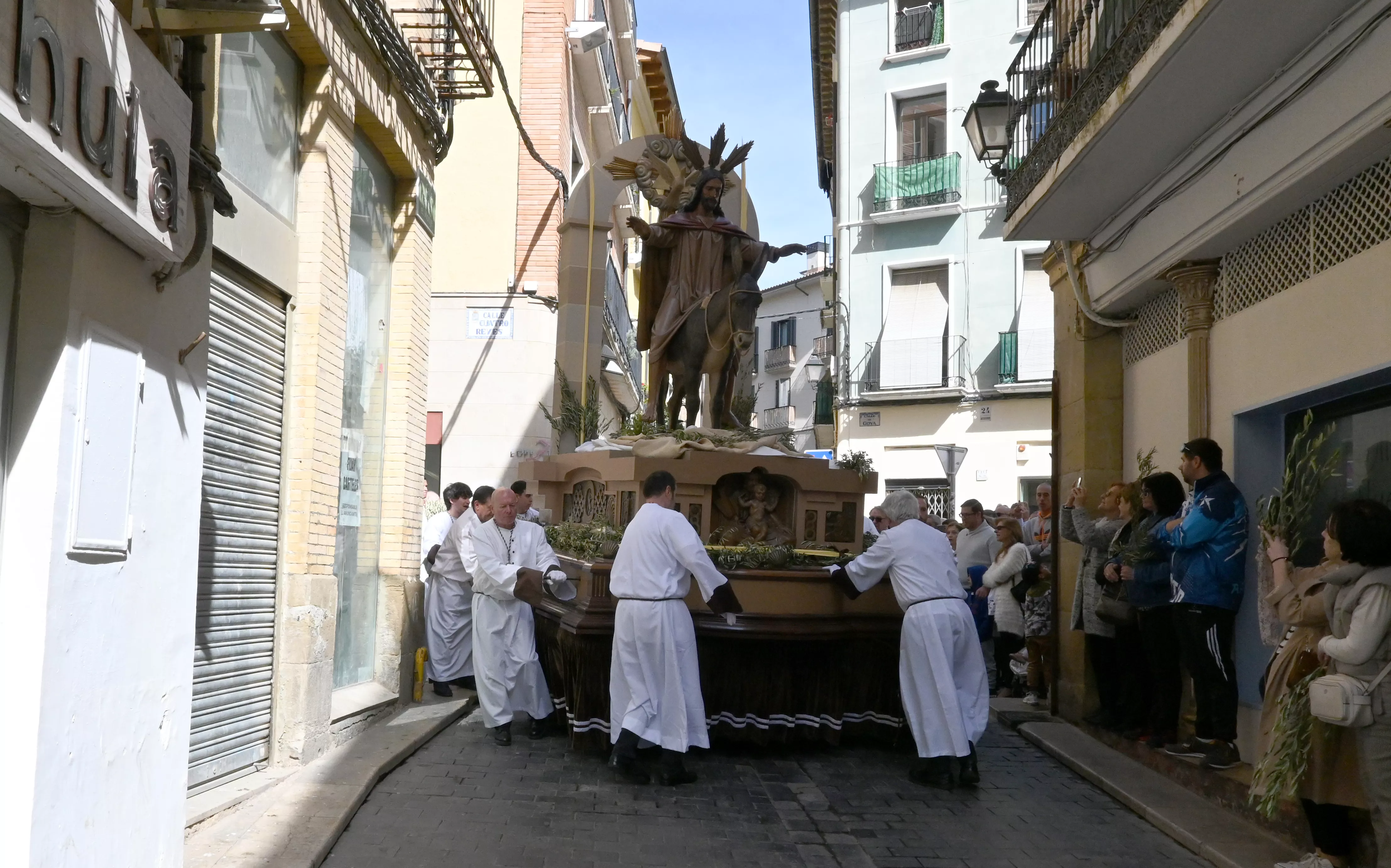 Domingo de Ramos en Huesca. Foto Carlos Jalle
