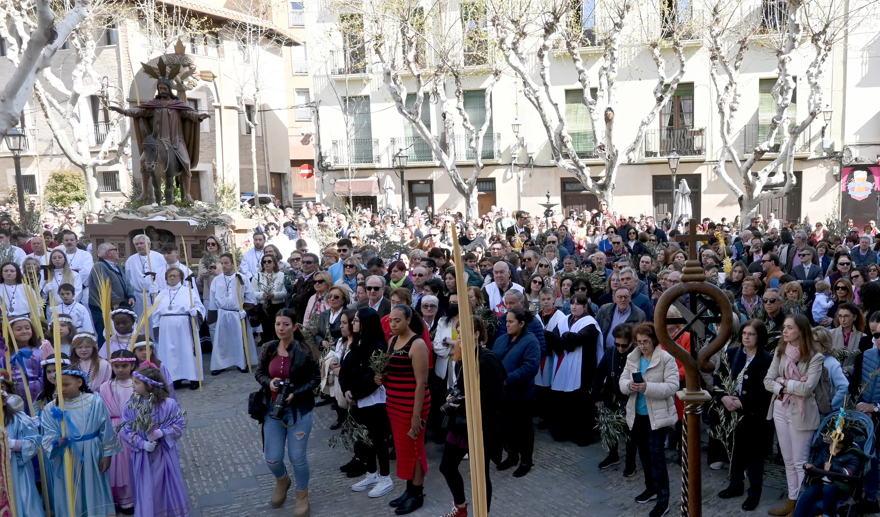 Domingo de Ramos en Huesca. Foto Carlos Jalle