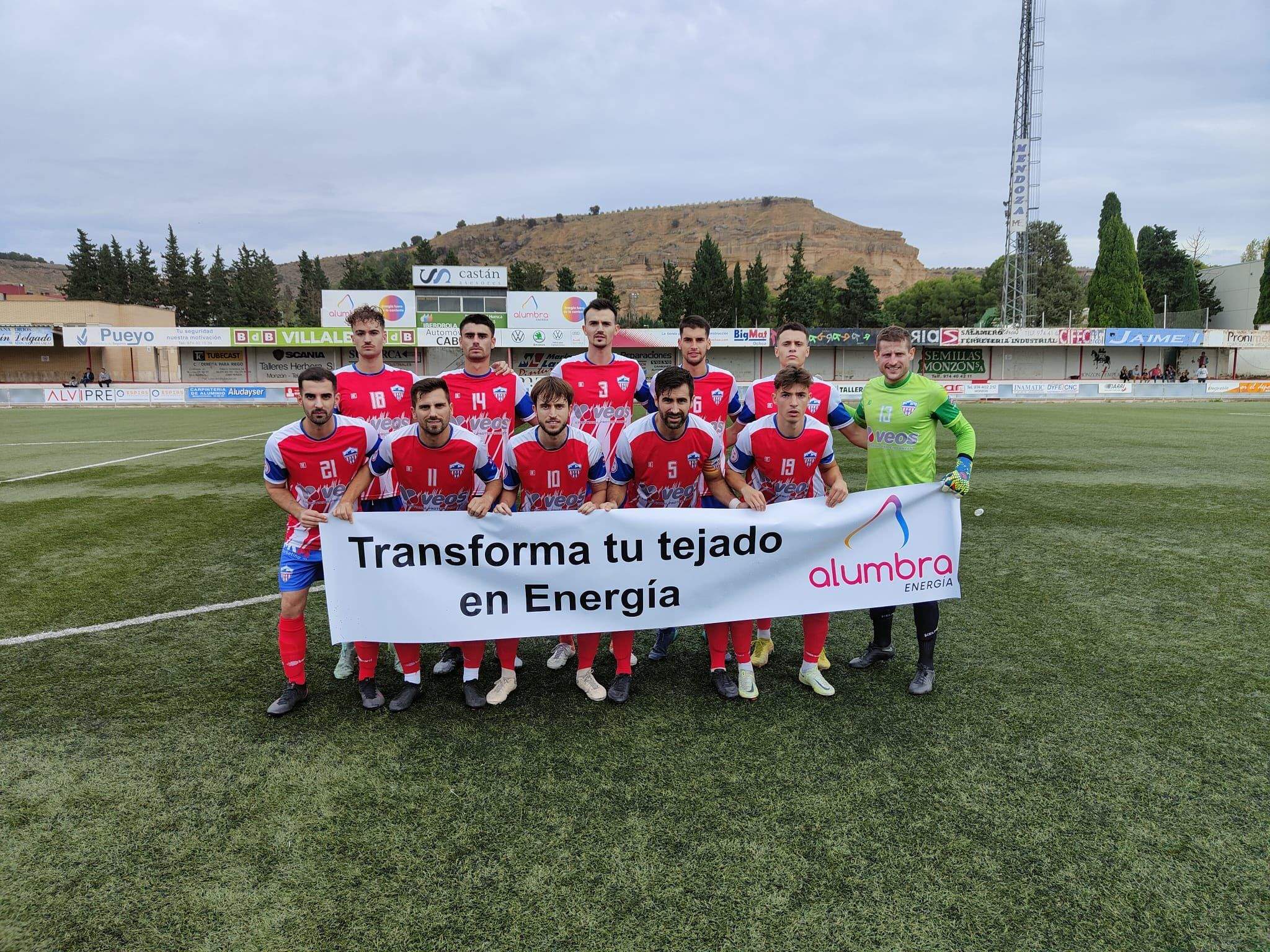 Once del Monzón en la victoria por la mínima ante el Huesca B