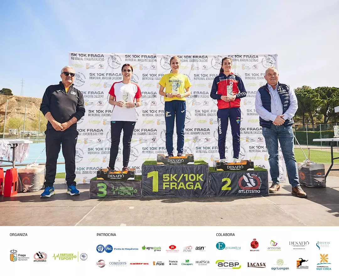 Podio femenino 10K