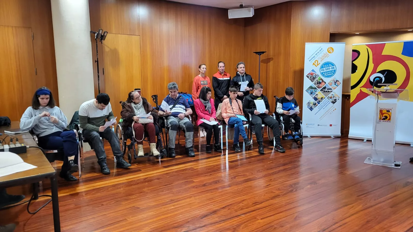 Presentación de la Marcha Aspace.