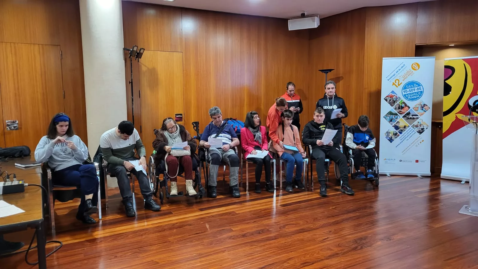 Presentación de la Marcha Aspace.