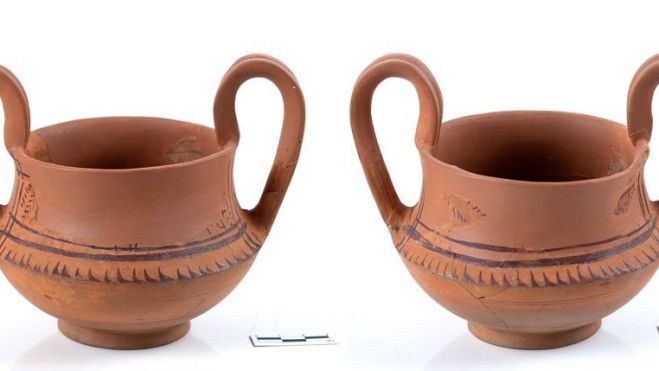 Urnas funerarias. Foto Fernando Alvira Urnas funerarias. Foto Fernando Alvira