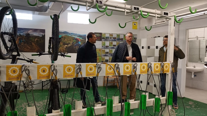 Visita de Blasco a Zona Zero. Visita de Blasco a Zona Zero.