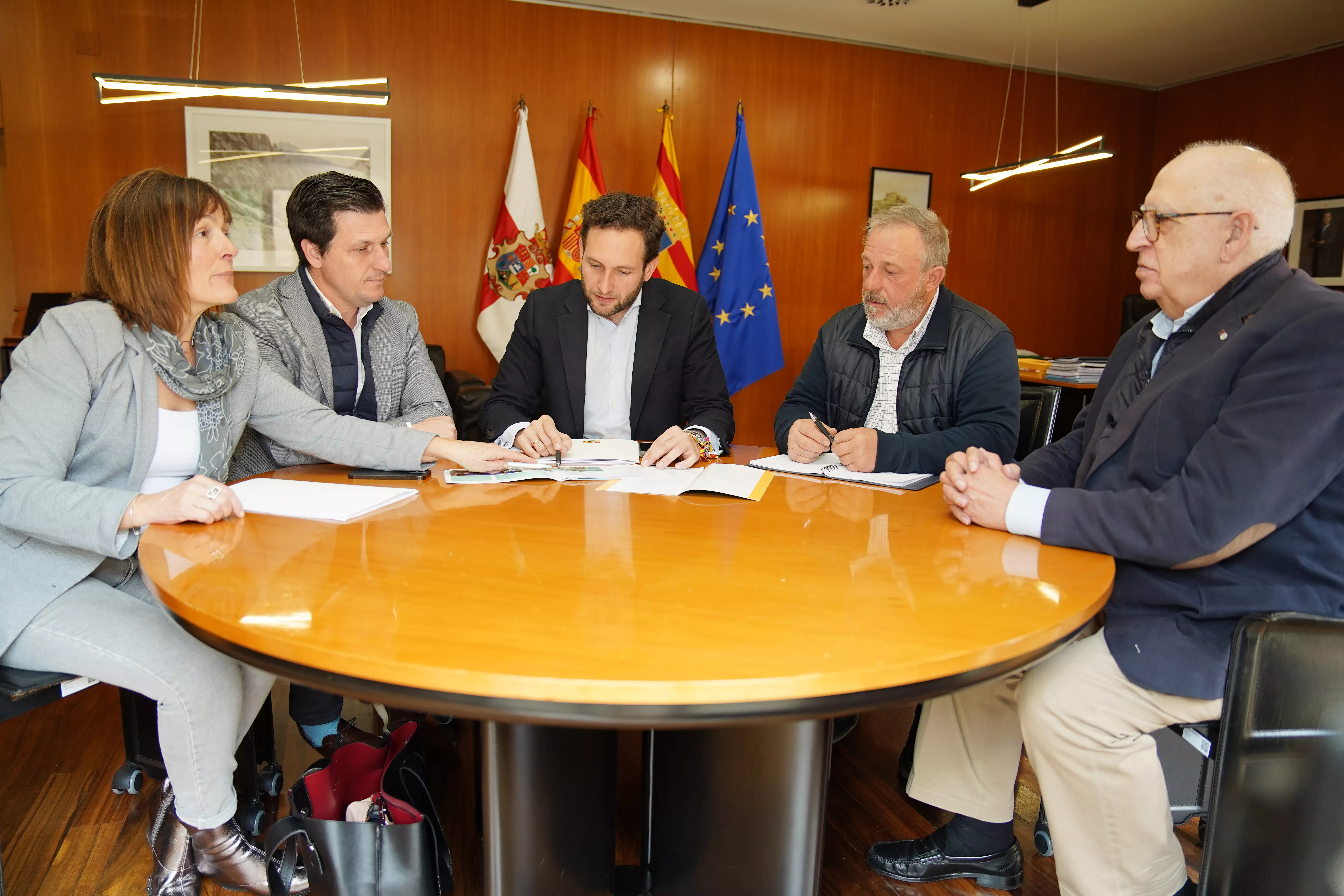 Reunión en la DPH con representantes de Femembalses.