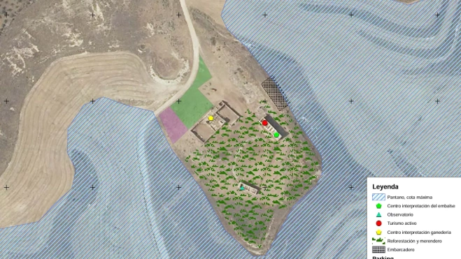 Lugar en el que se desarrollará el proyecto de La Rinconada. Lugar en el que se desarrollará el proyecto de La Rinconada.