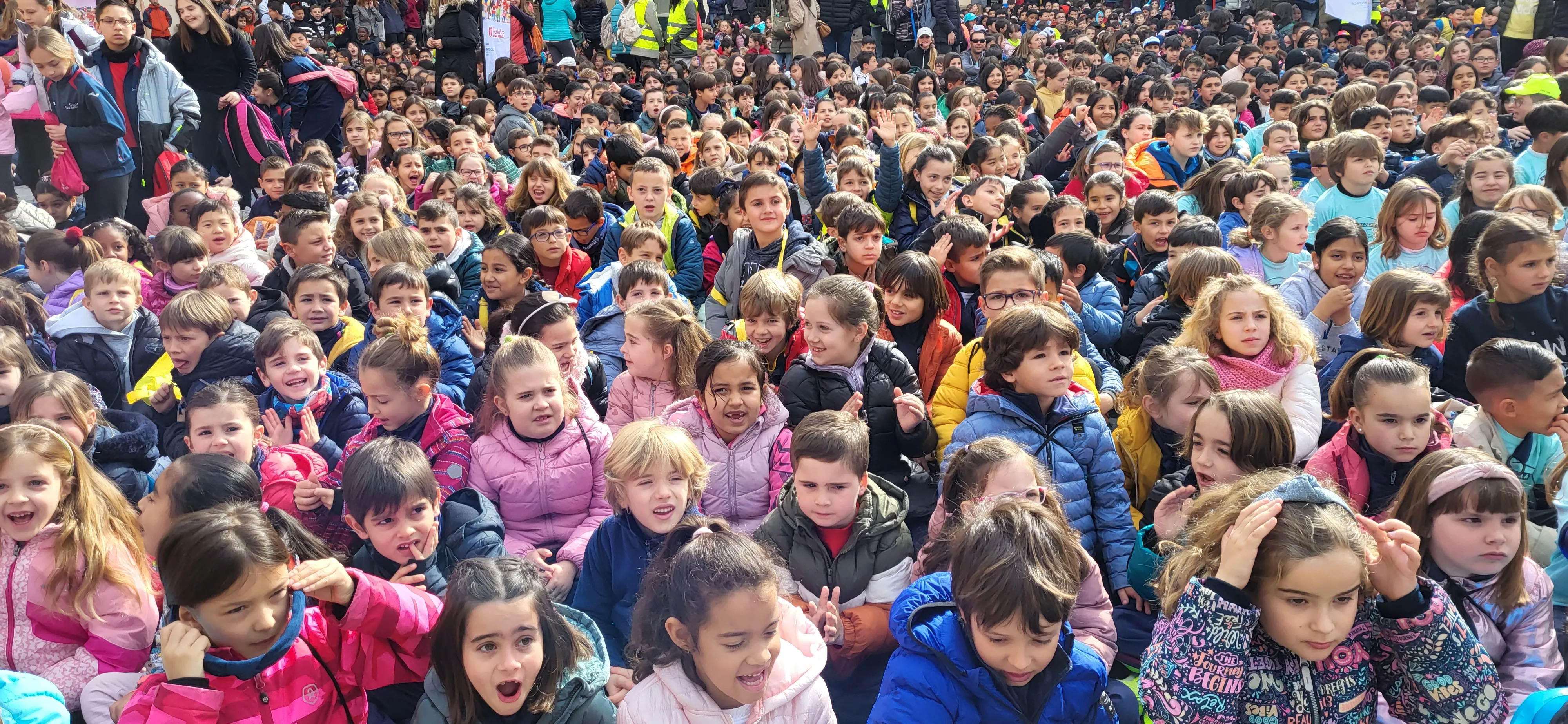 Mini Marcha de Aspace 2024 en Huesca. Foto Mercedes Manterola