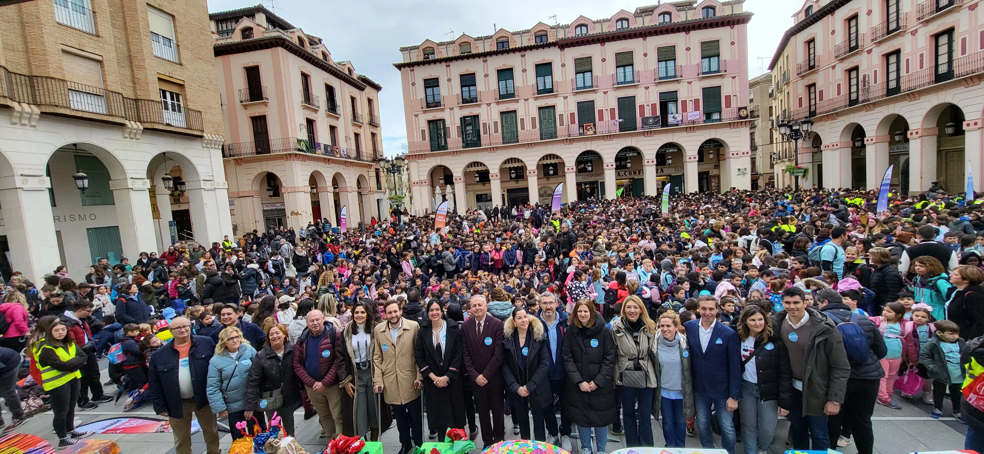 Mini Marcha de Aspace 2024 en Huesca. Foto Mercedes Manterola