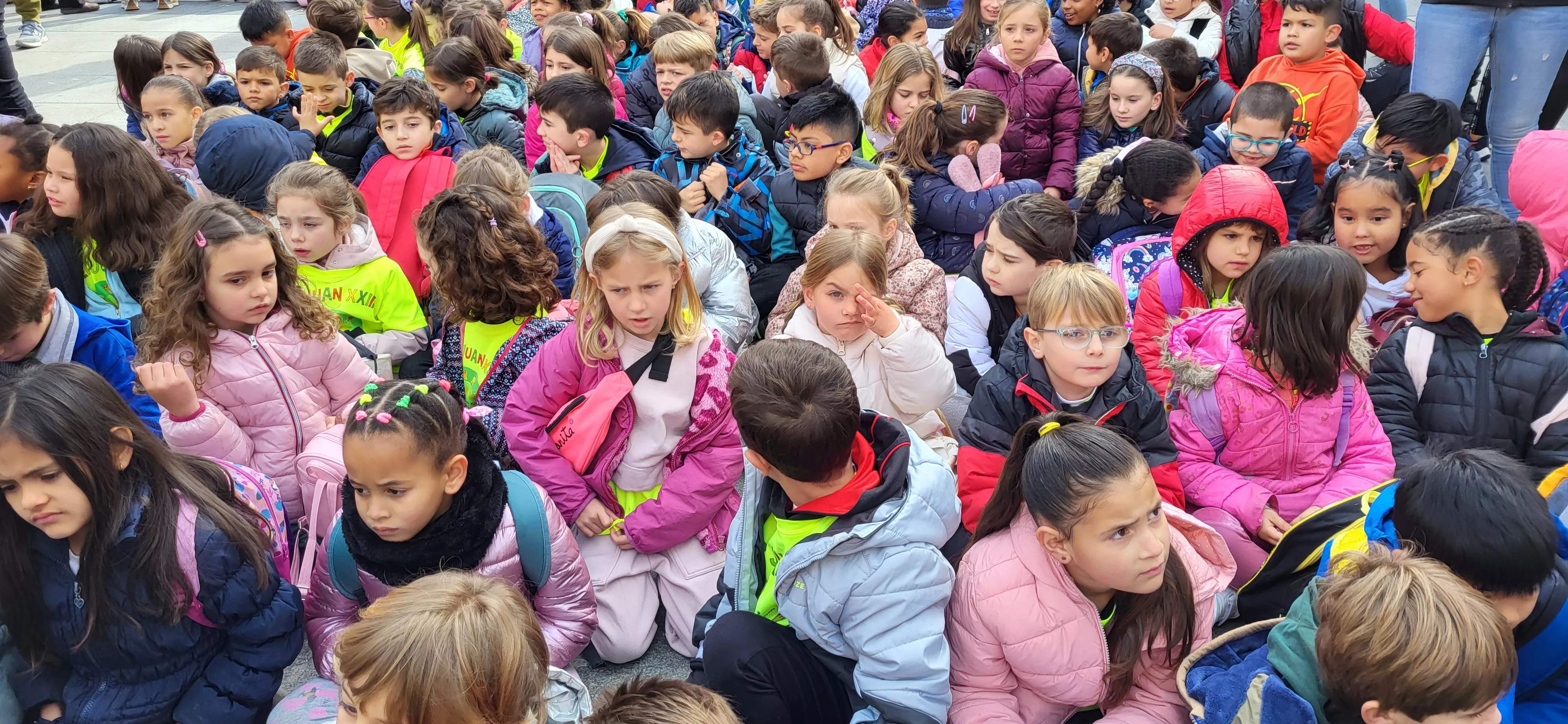 Mini Marcha de Aspace 2024 en Huesca. Foto Mercedes Manterola
