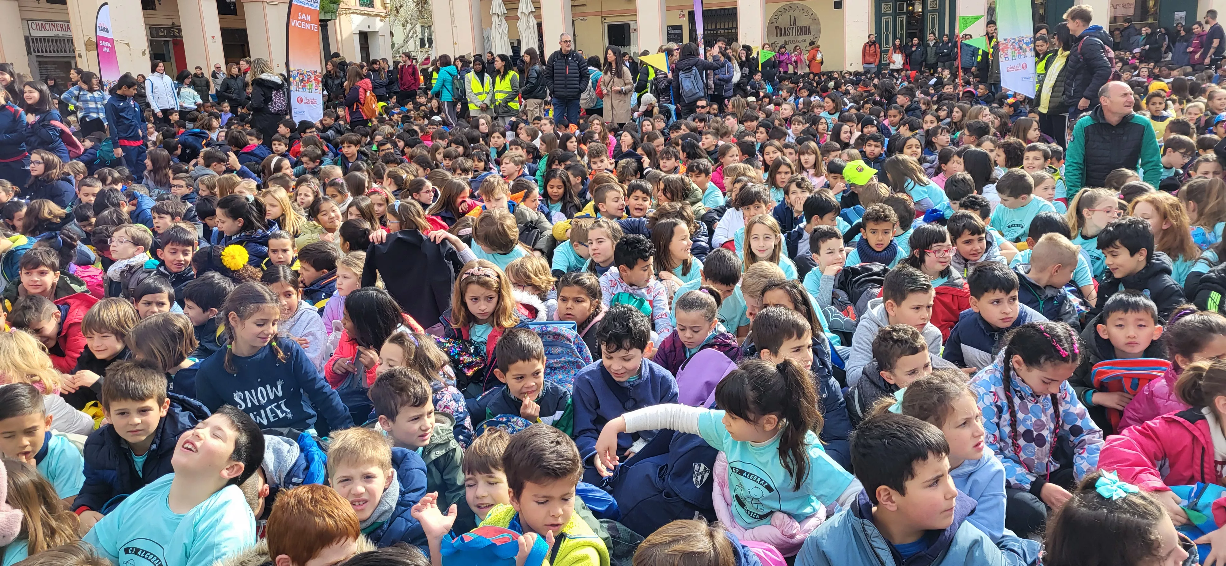 Mini Marcha de Aspace 2024 en Huesca. Foto Mercedes Manterola