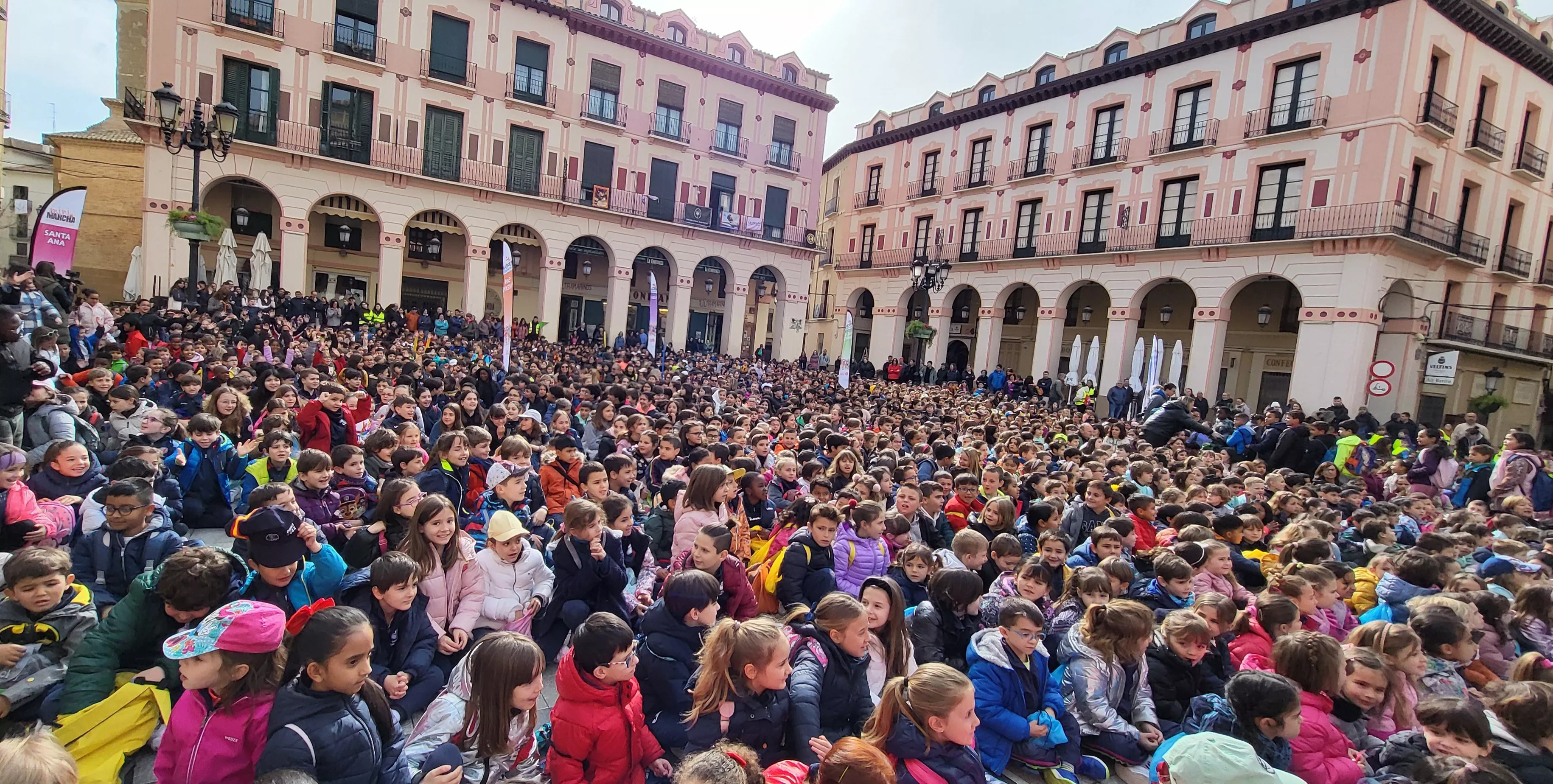 Mini Marcha de Aspace 2024 en Huesca. Foto Mercedes Manterola