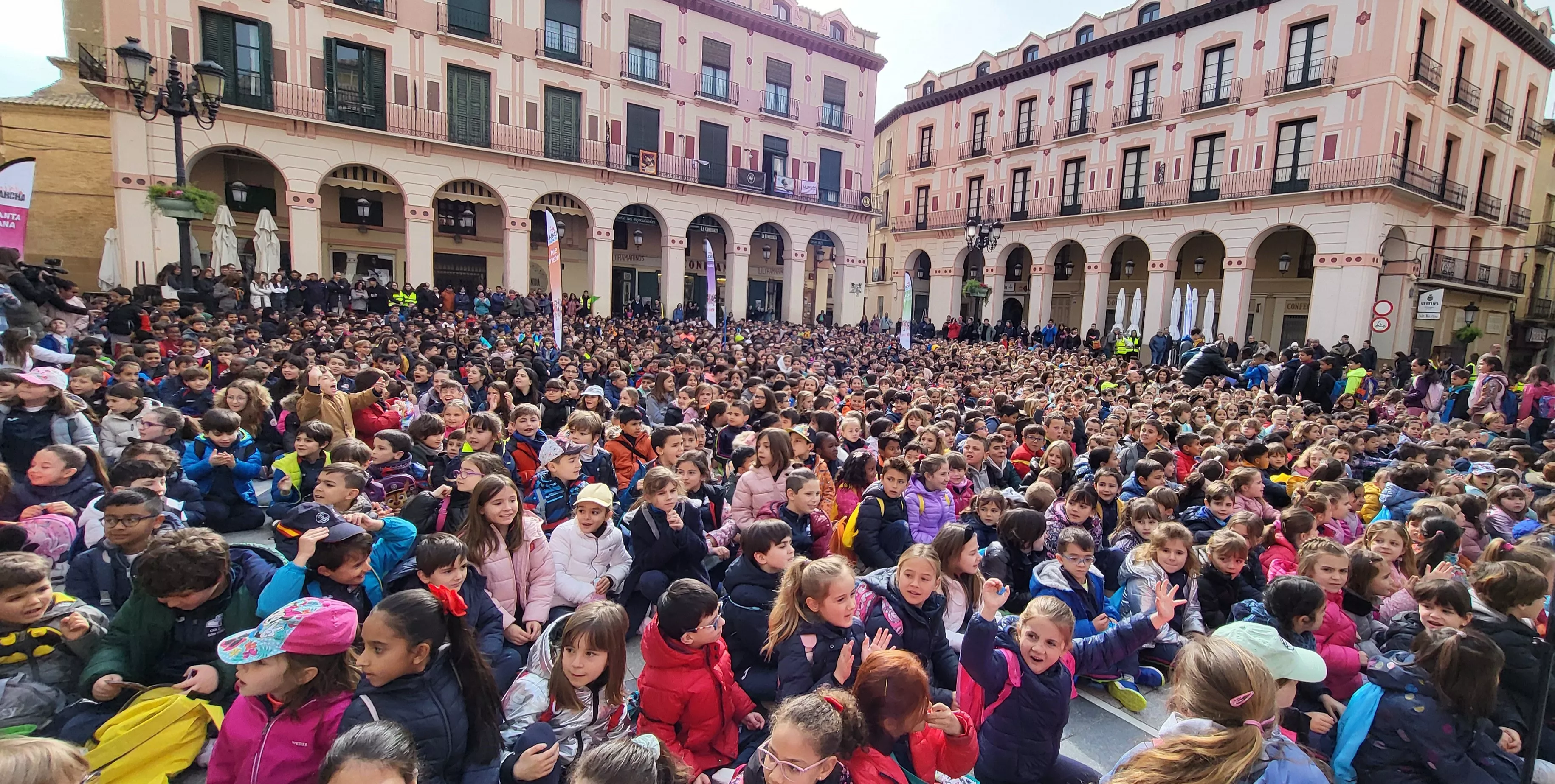 Mini Marcha de Aspace 2024 en Huesca. Foto Mercedes Manterola