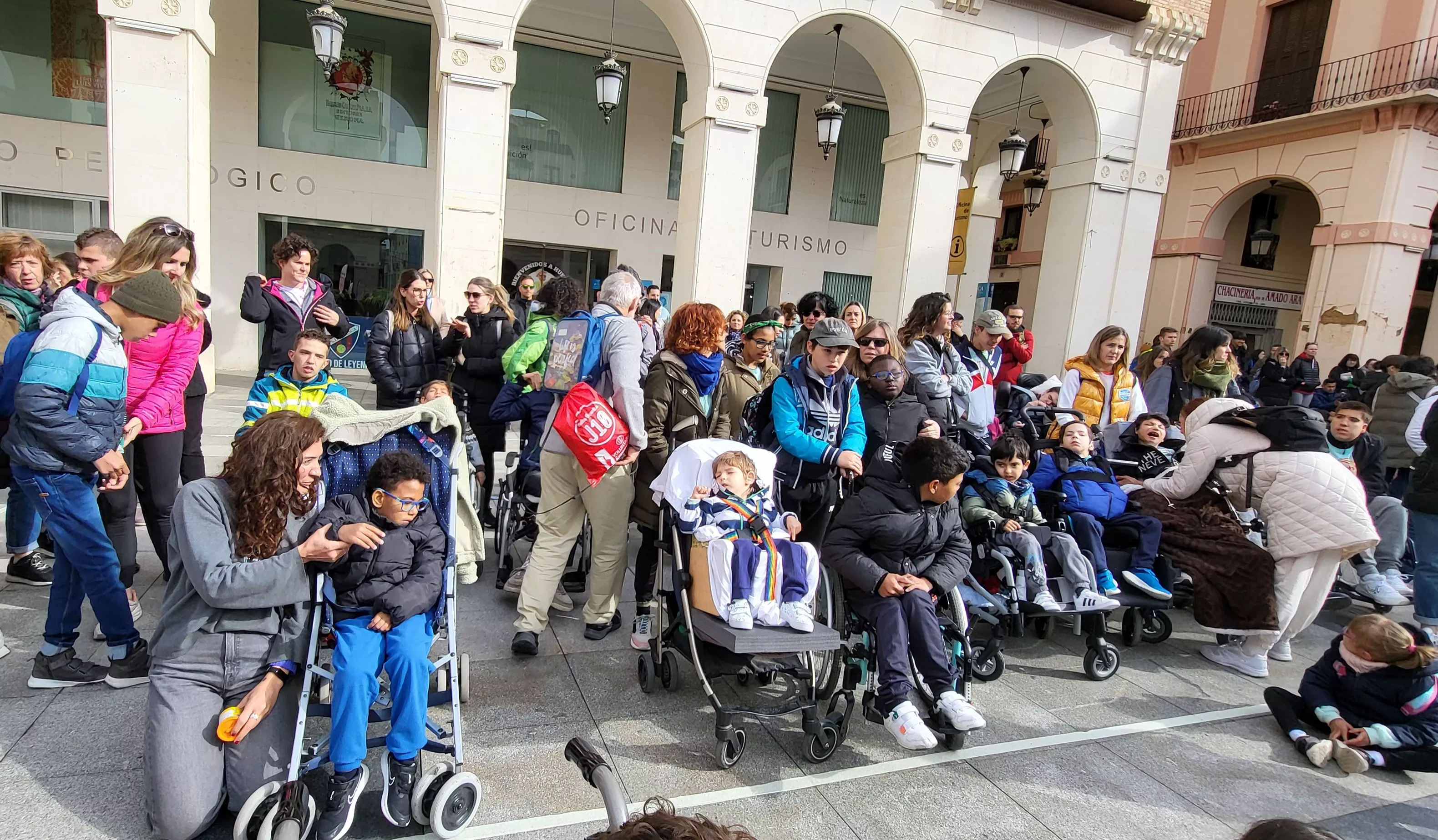 Mini Marcha de Aspace 2024 en Huesca. Foto Mercedes Manterola