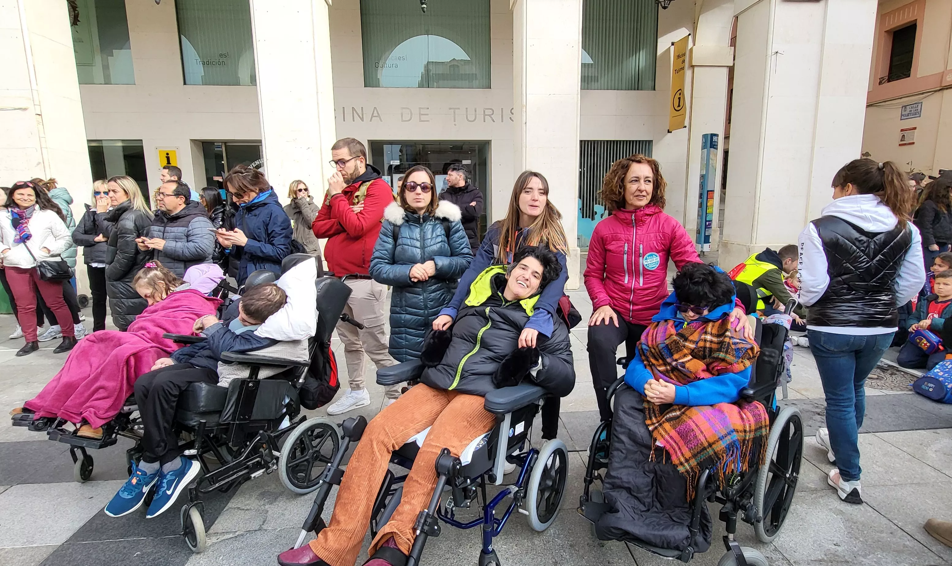 Mini Marcha de Aspace 2024 en Huesca. Foto Mercedes Manterola