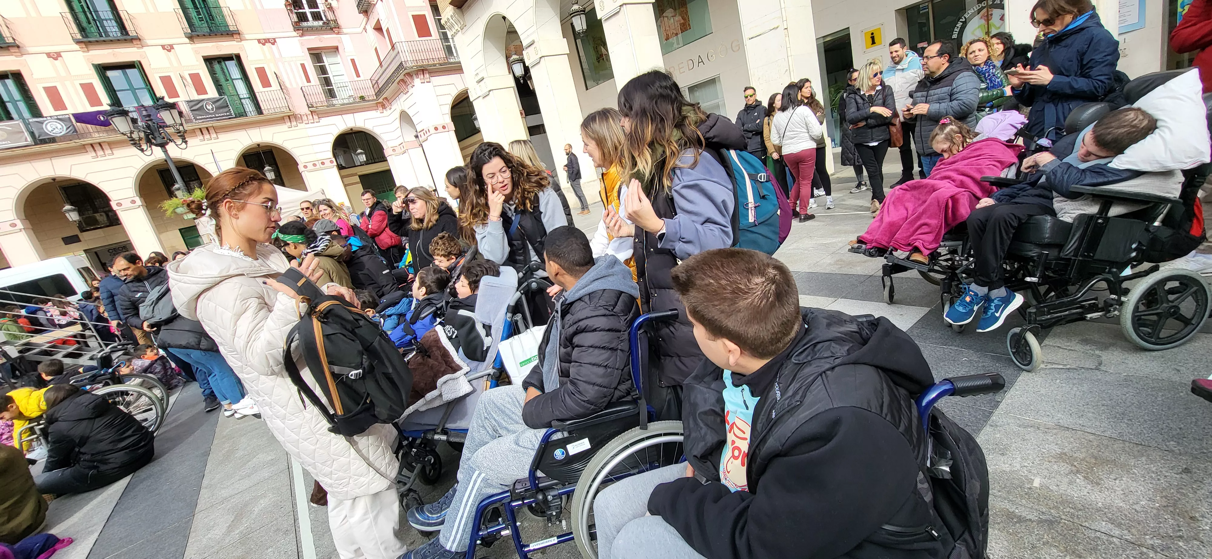 Mini Marcha de Aspace 2024 en Huesca. Foto Mercedes Manterola