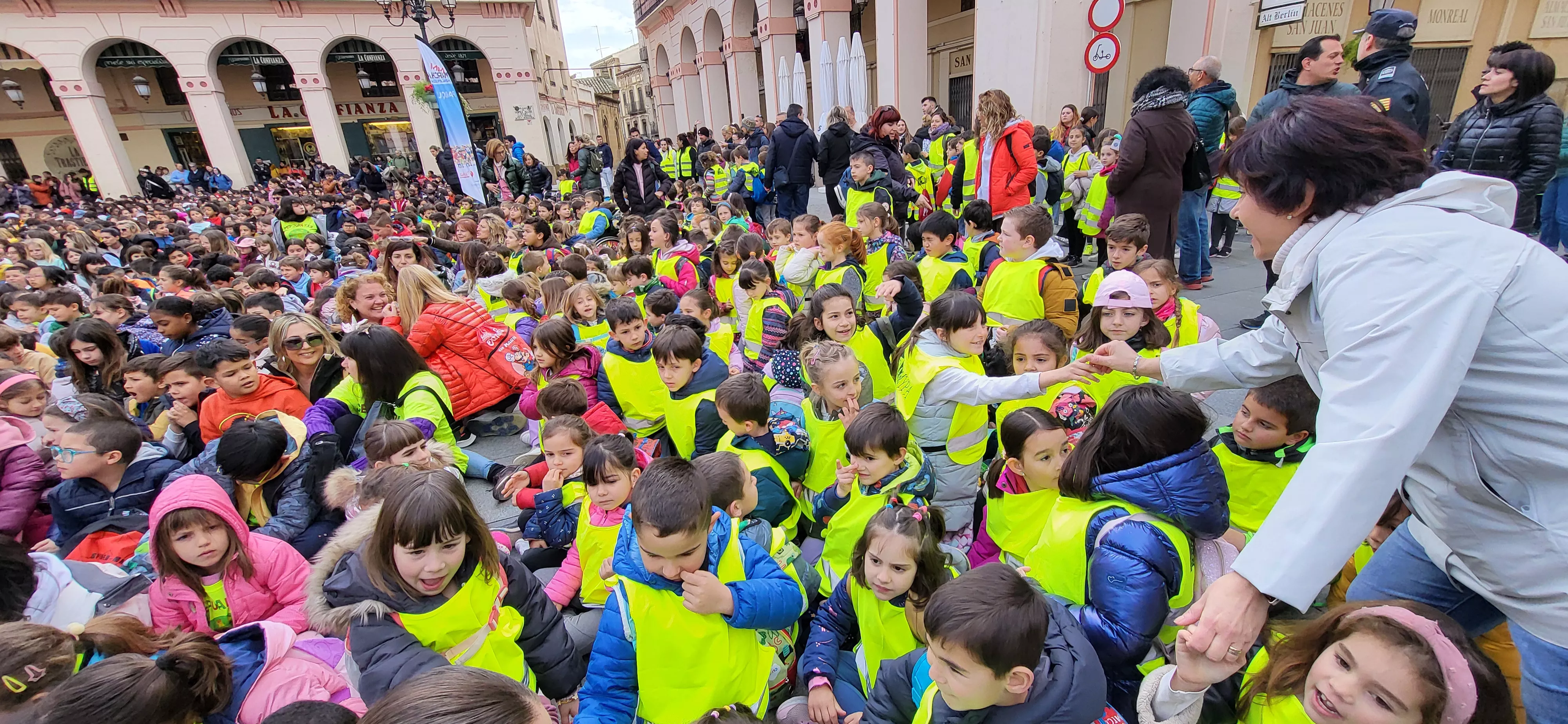 Mini Marcha de Aspace 2024 en Huesca. Foto Mercedes Manterola