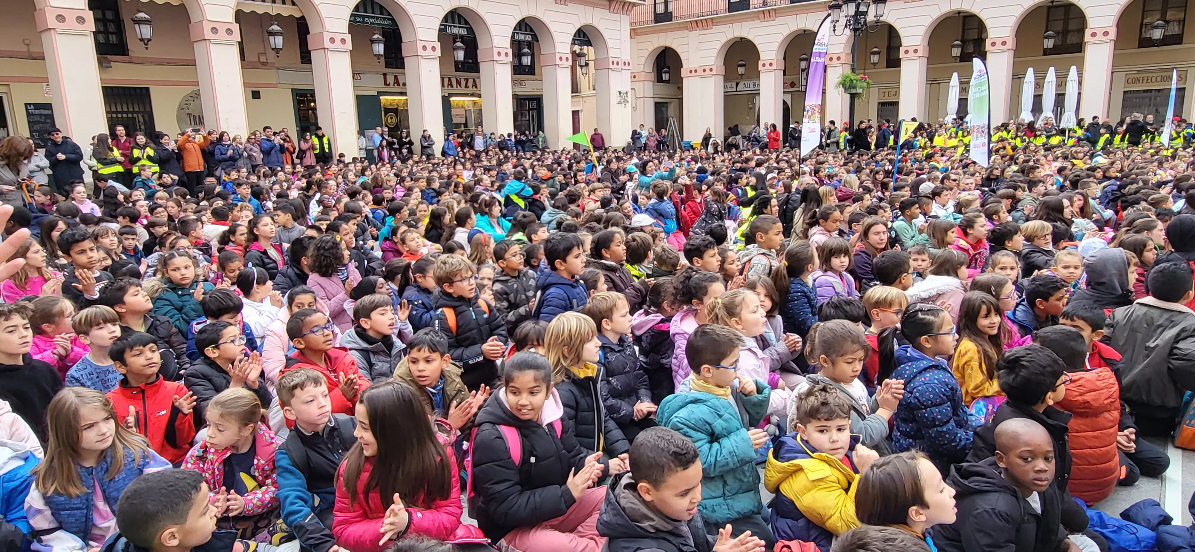 Mini Marcha de Aspace 2024 en Huesca. Foto Mercedes Manterola