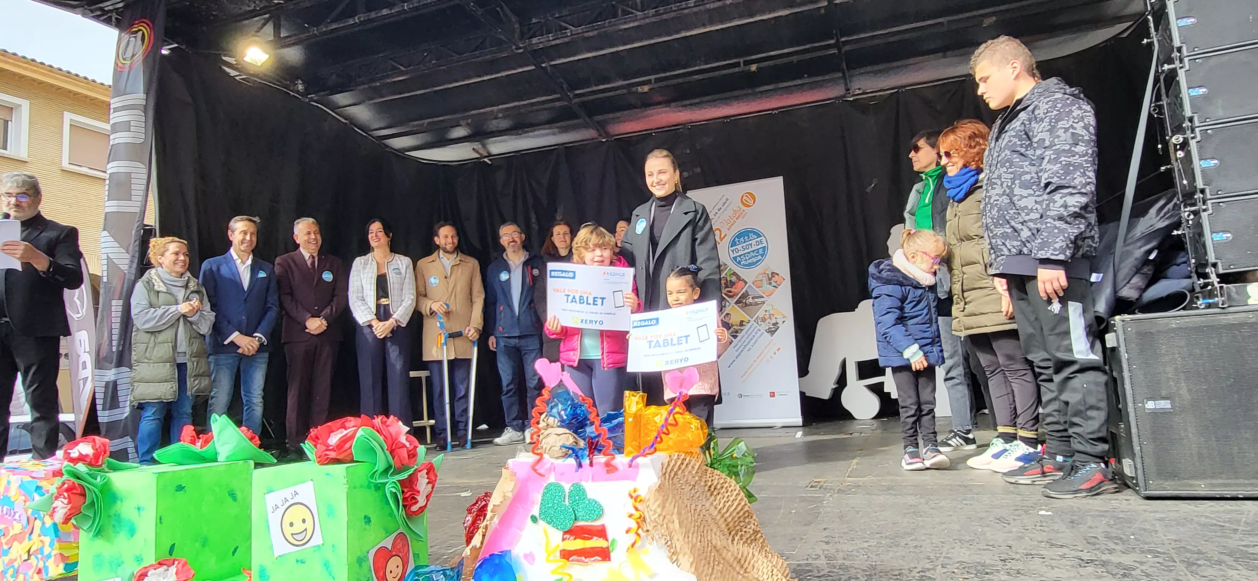 Mini Marcha de Aspace 2024 en Huesca. Foto Mercedes Manterola