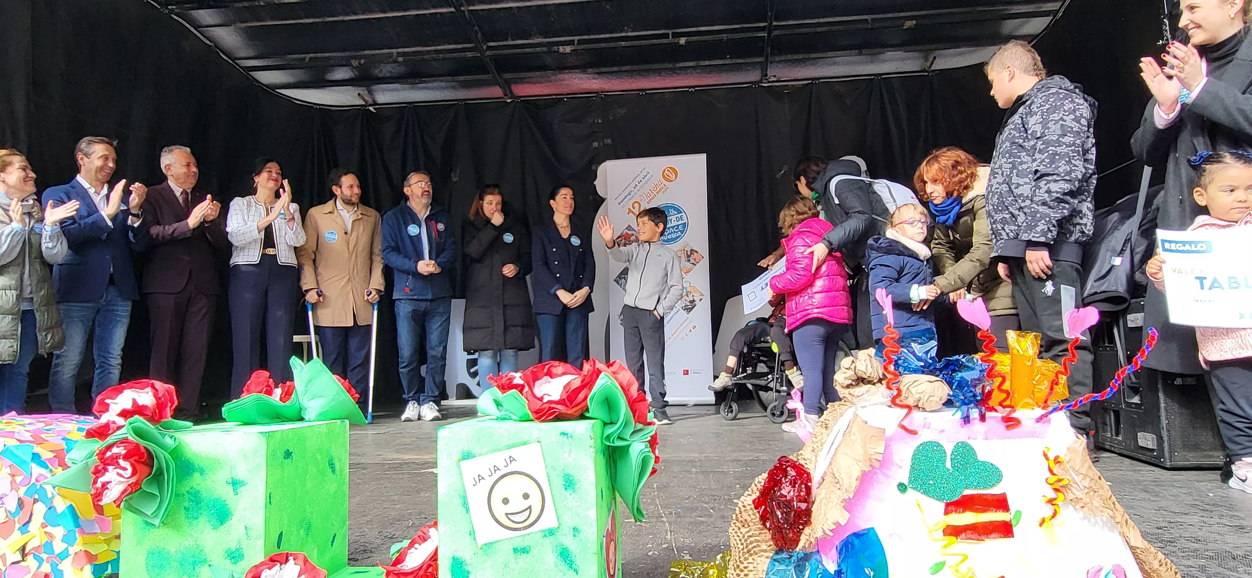 Mini Marcha de Aspace 2024 en Huesca. Foto Mercedes Manterola