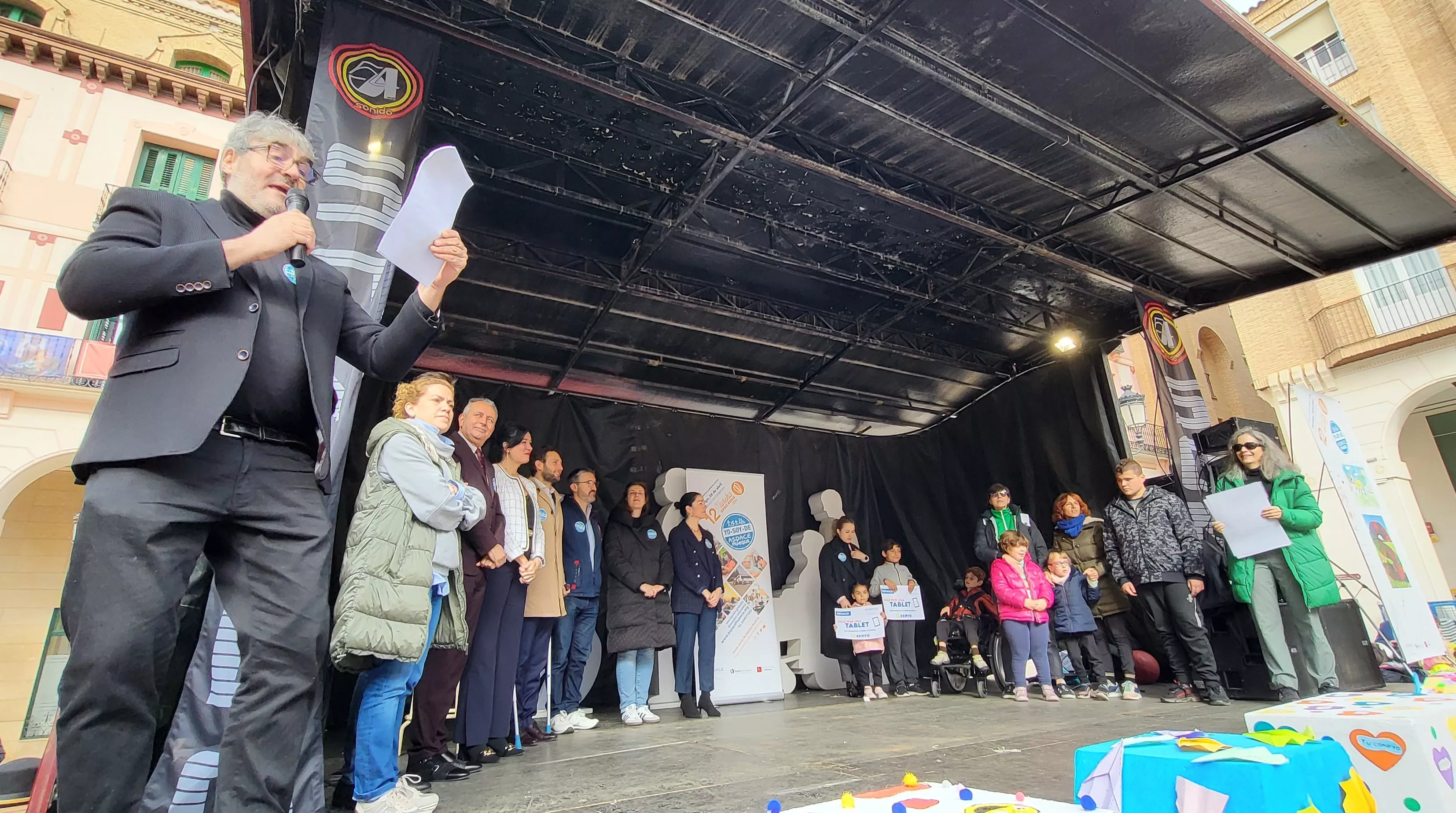 Mini Marcha de Aspace 2024 en Huesca. Foto Mercedes Manterola