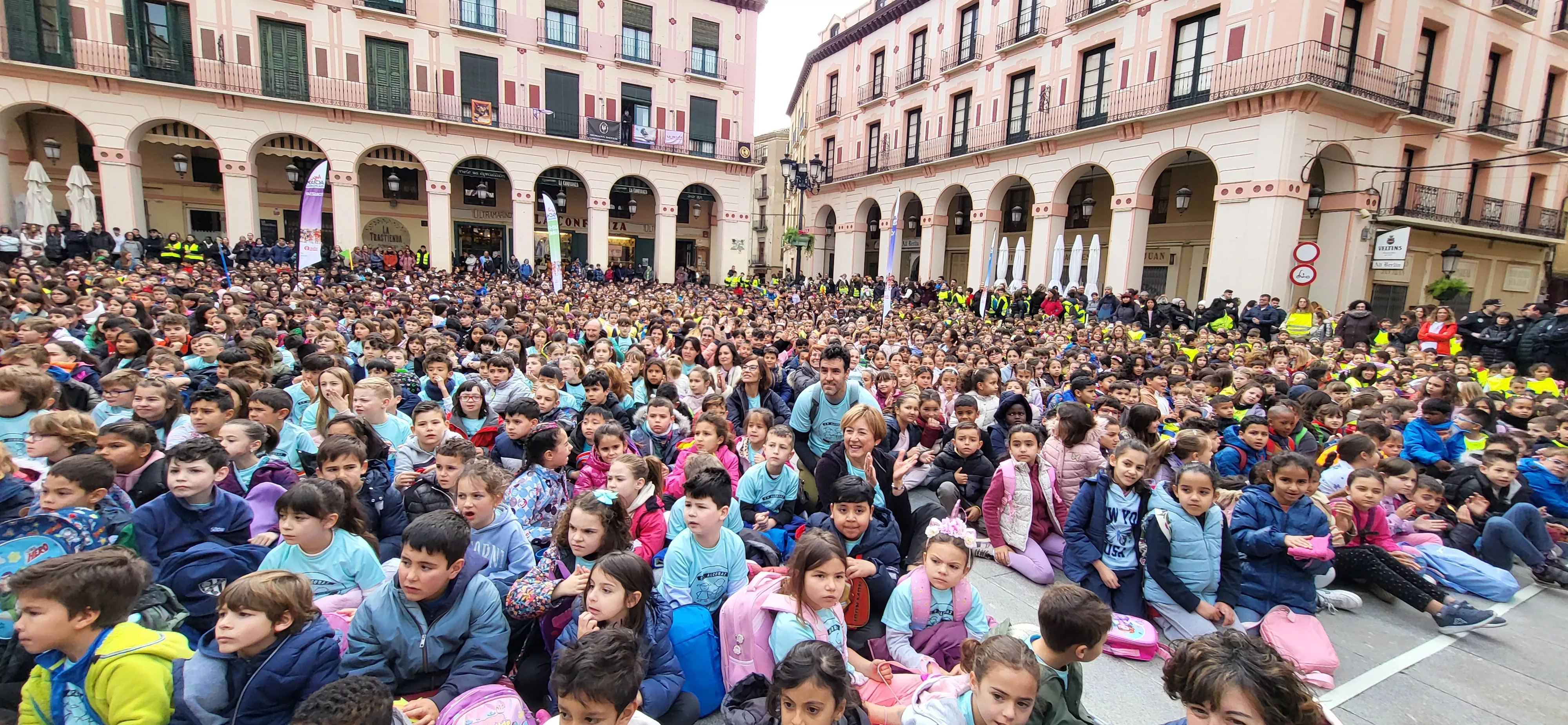 Mini Marcha de Aspace 2024 en Huesca. Foto Mercedes Manterola