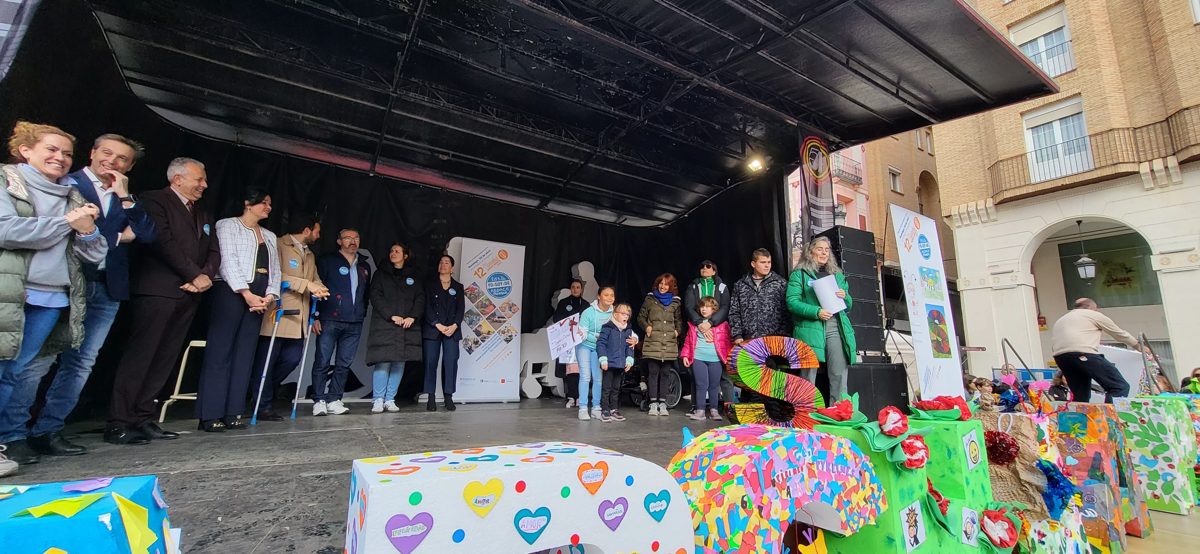 Mini Marcha de Aspace 2024 en Huesca. Foto Mercedes Manterola