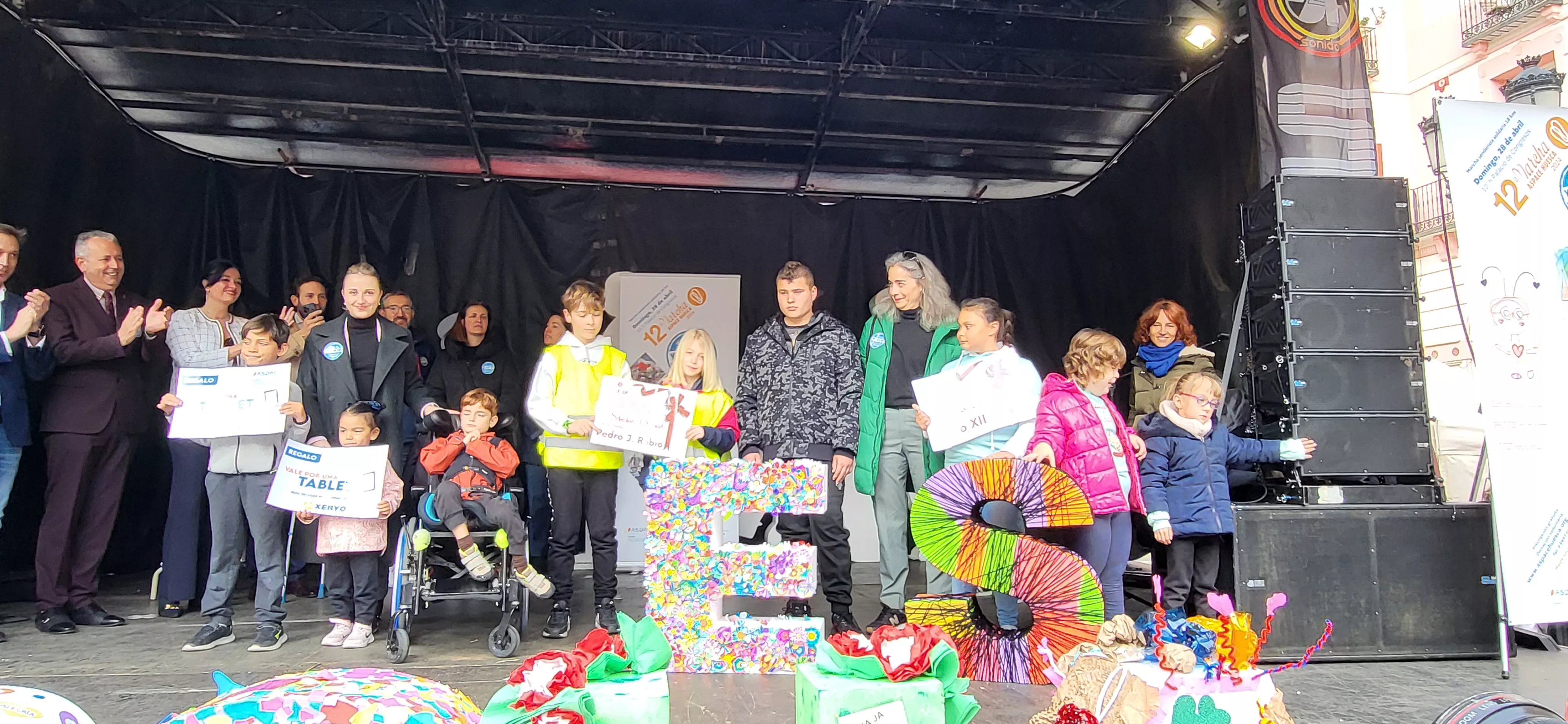 Mini Marcha de Aspace 2024 en Huesca. Foto Mercedes Manterola