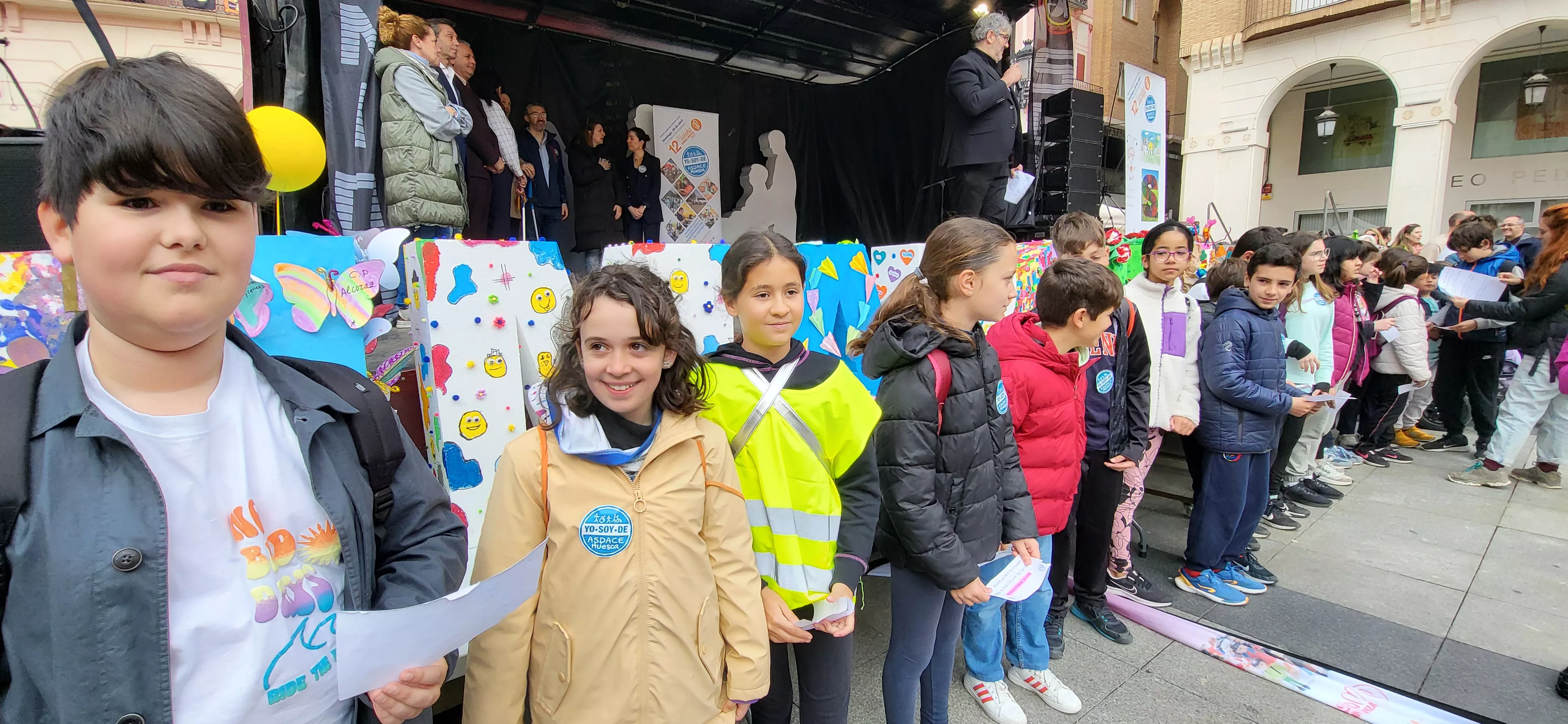 Mini Marcha de Aspace 2024 en Huesca. Foto Mercedes Manterola