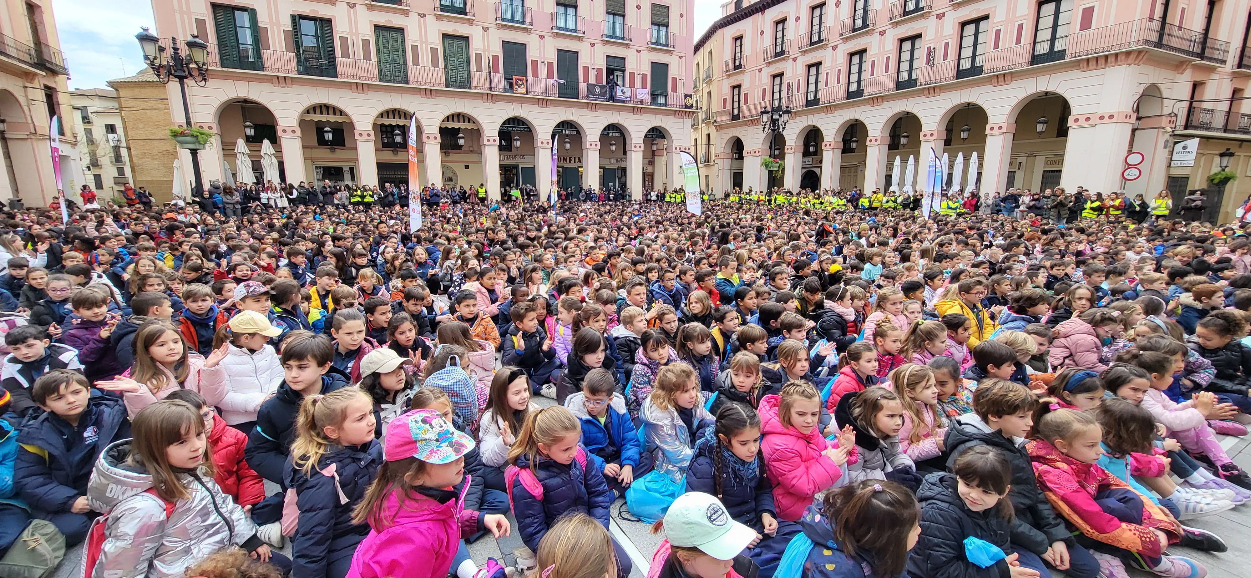 Mini Marcha de Aspace 2024 en Huesca. Foto Mercedes Manterola