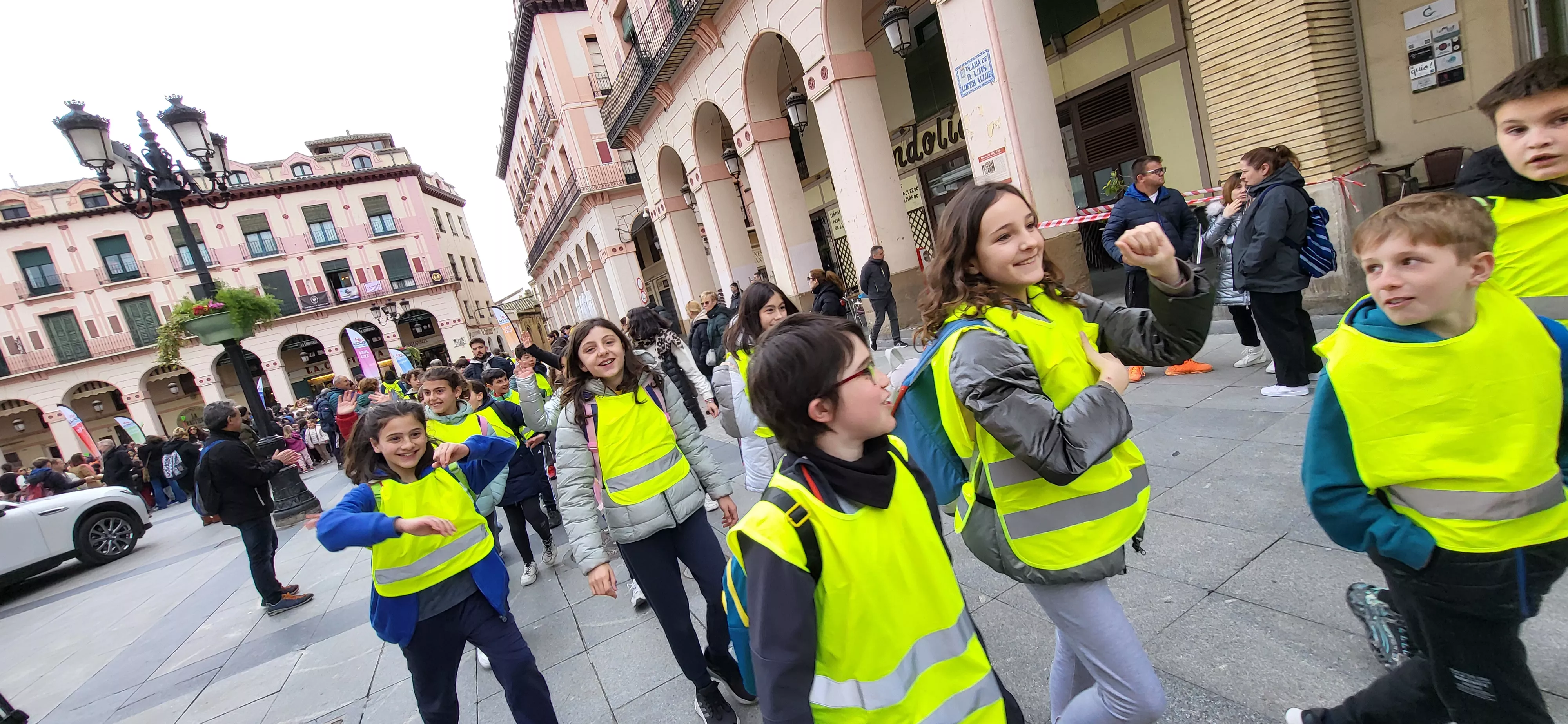 Mini Marcha de Aspace 2024 en Huesca. Foto Mercedes Manterola