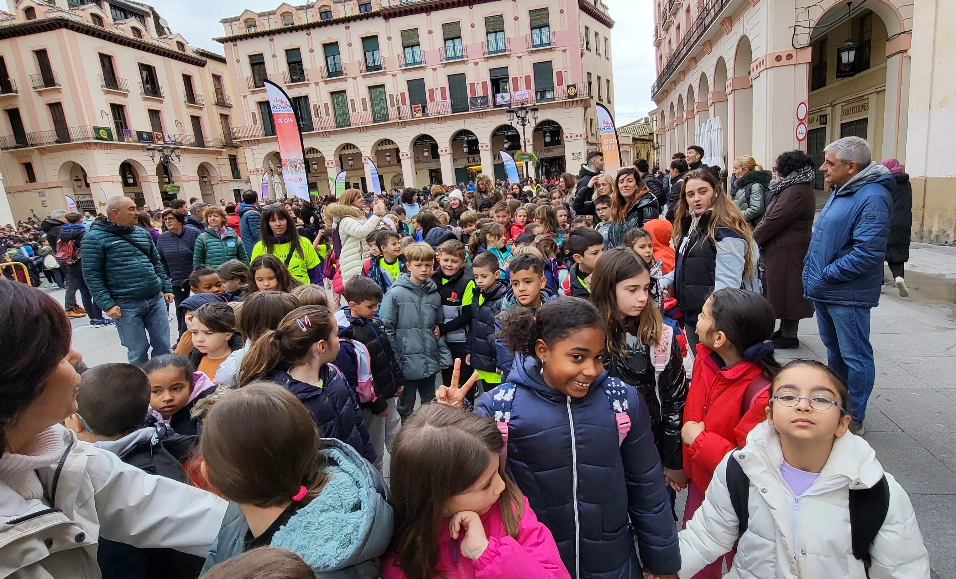 Mini Marcha de Aspace 2024 en Huesca. Foto Mercedes Manterola